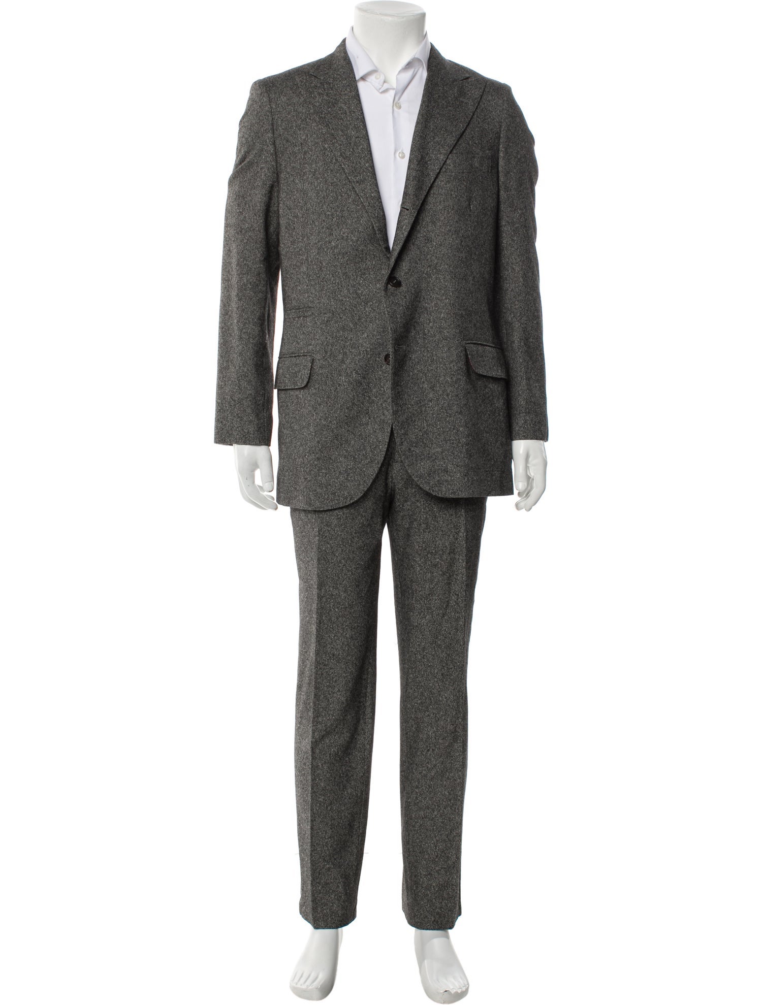 Brunello Cucinelli Virgin Wool Two-Piece Suit