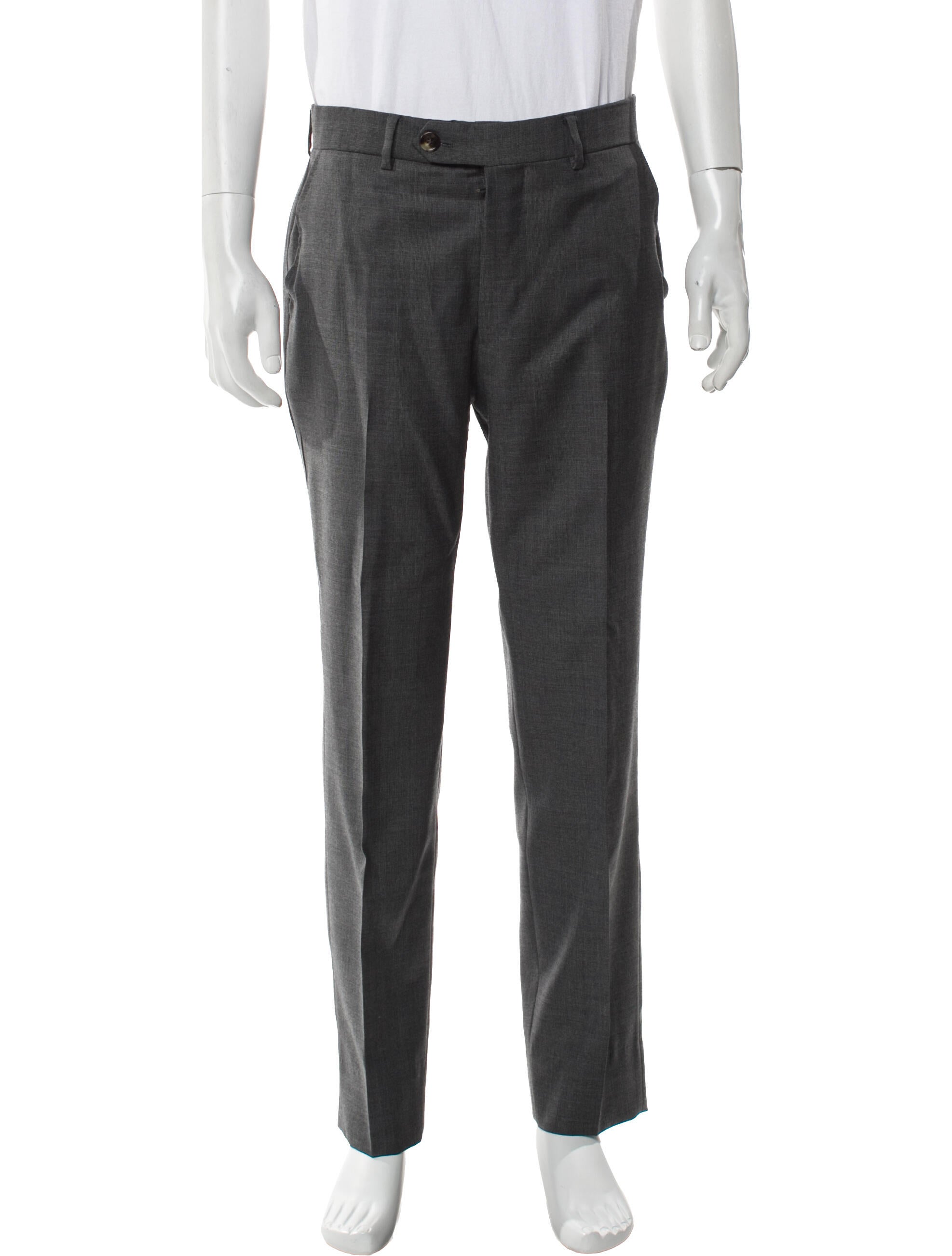 Brunello Cucinelli Virgin Wool Dress Pants