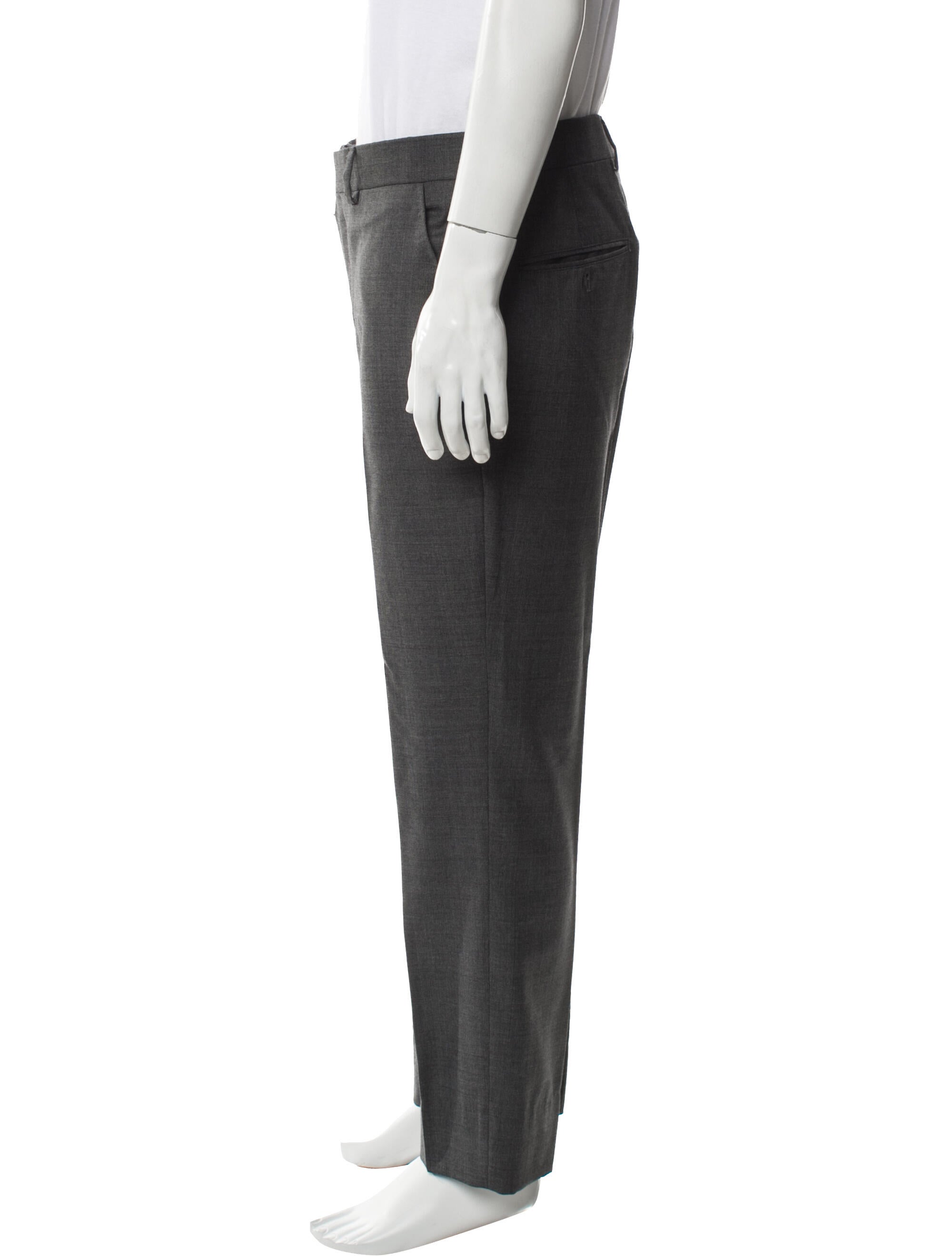 Brunello Cucinelli Virgin Wool Dress Pants