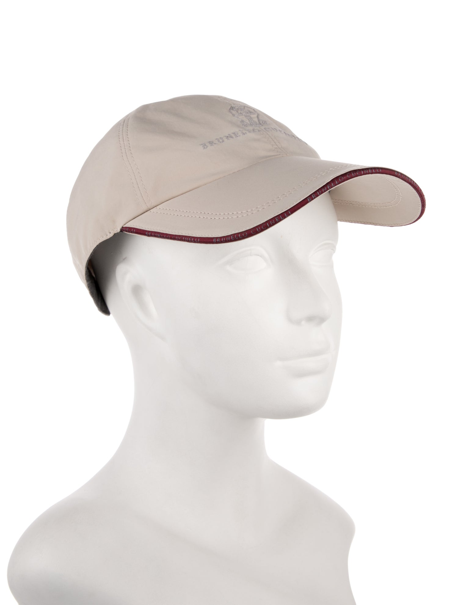 Brunello Cucinelli Polyester Embroidered Baseball Cap w/Tags