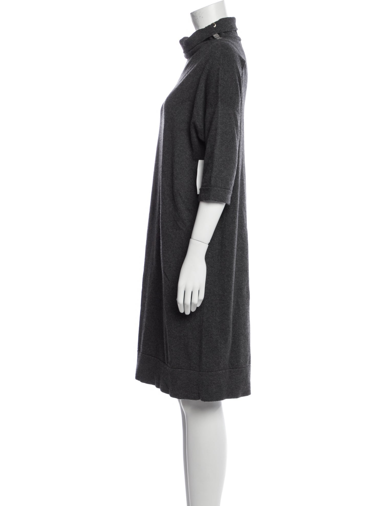 Brunello Cucinelli Cashmere Knee-Length Dress