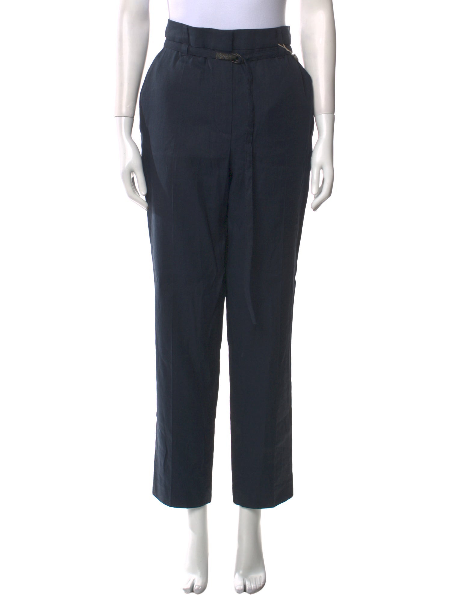 Brunello Cucinelli Linen Straight Leg Pants w/ Tags