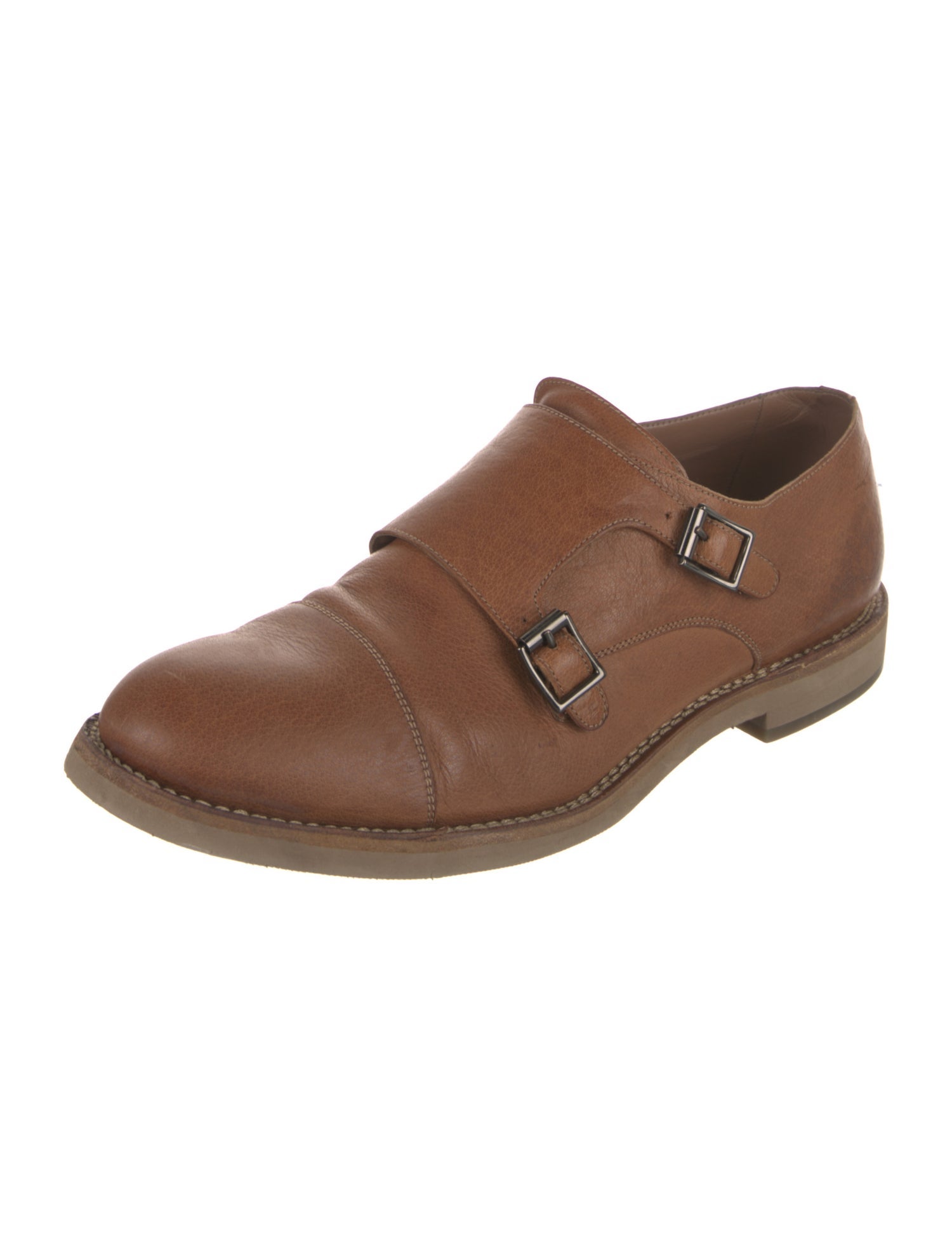 Brunello Cucinelli Leather Dress Loafers