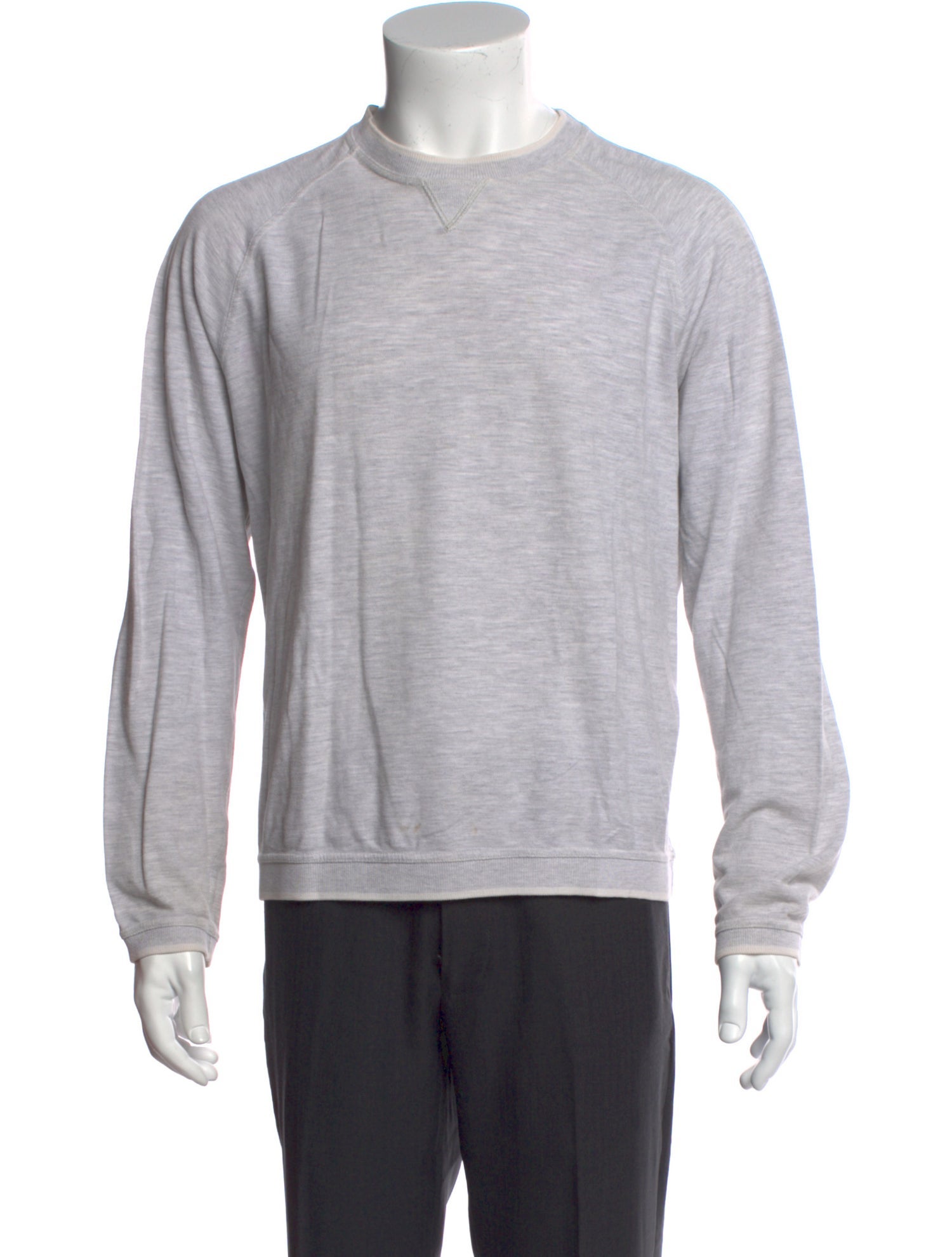 Brunello Cucinelli Crew Neck Long Sleeve Pullover