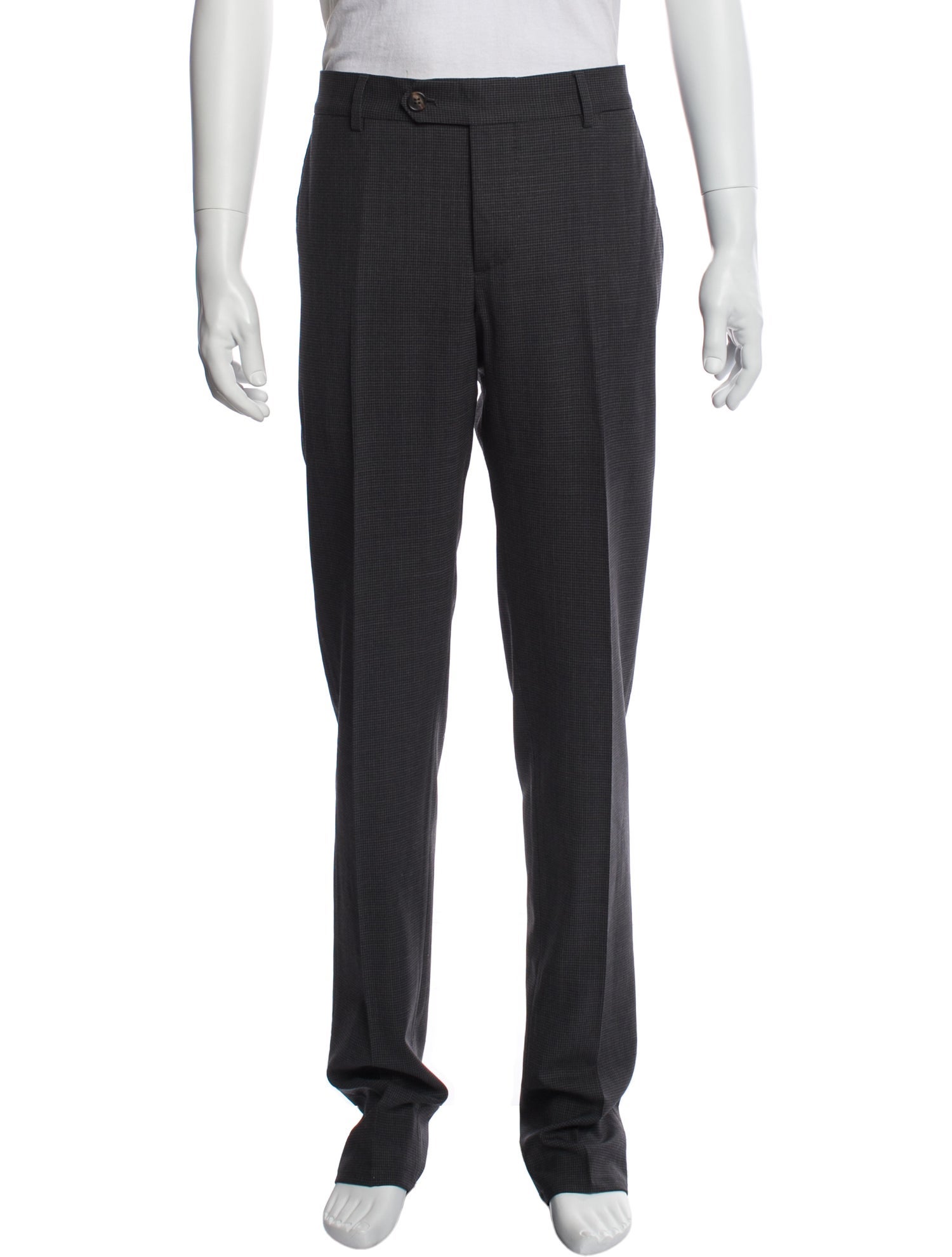 Brunello Cucinelli Plaid Print Pants