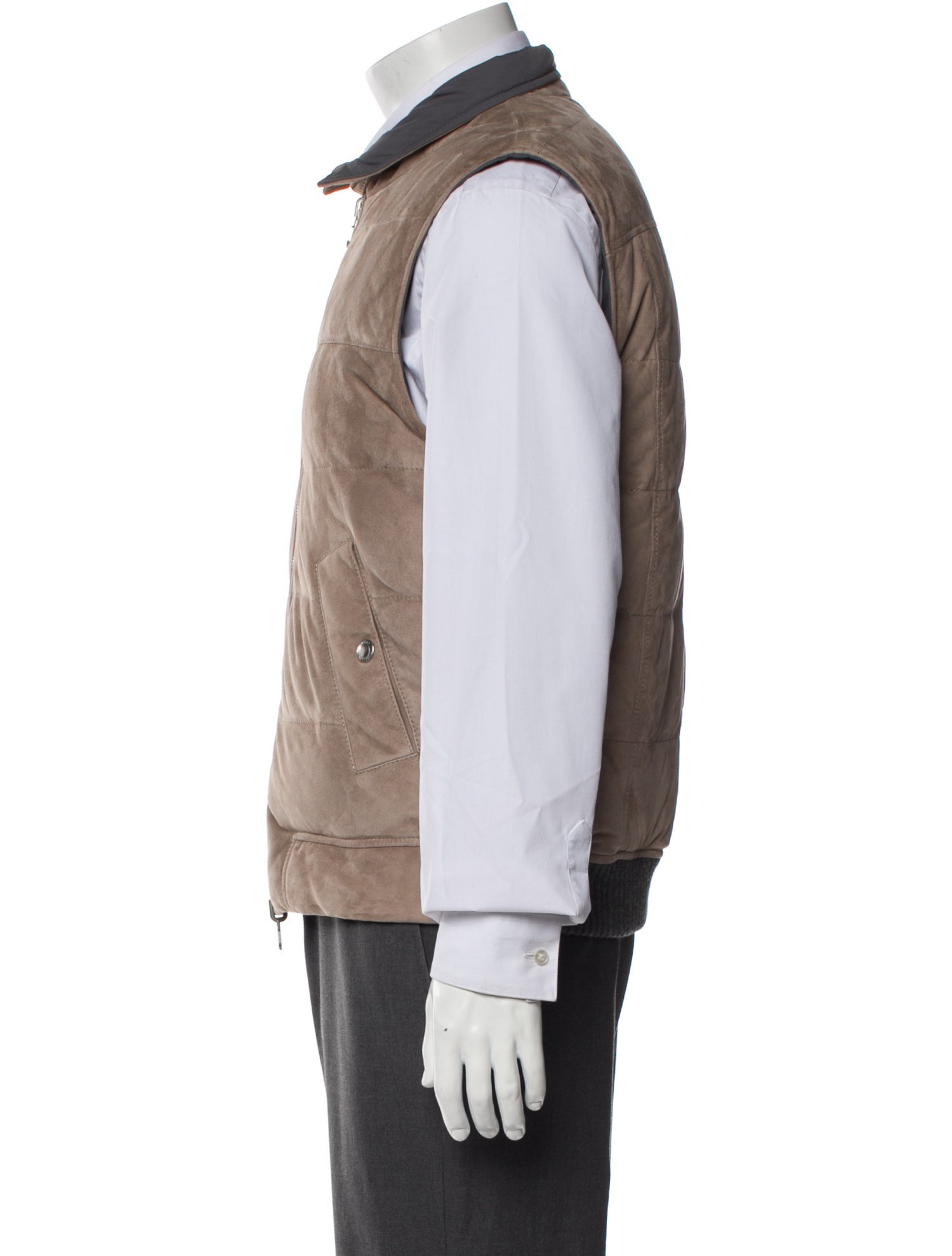 Brunello Cucinelli Leather Vest