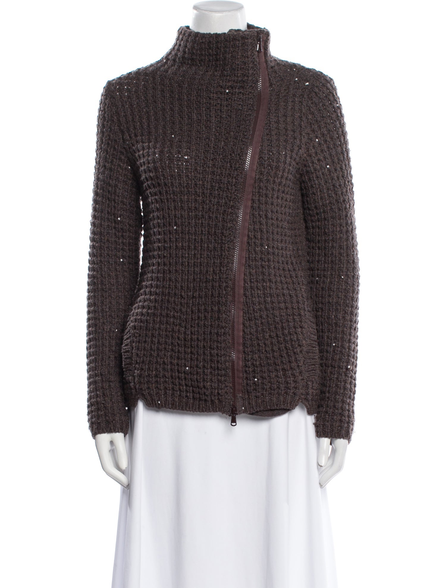 Brunello Cucinelli Mock Neck Sweater