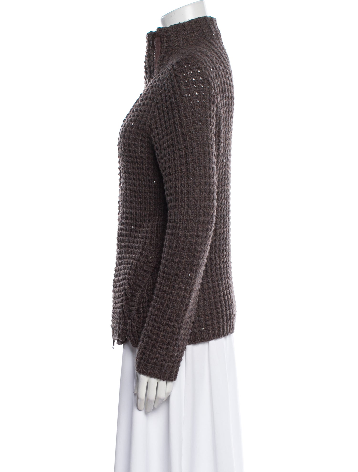 Brunello Cucinelli Mock Neck Sweater