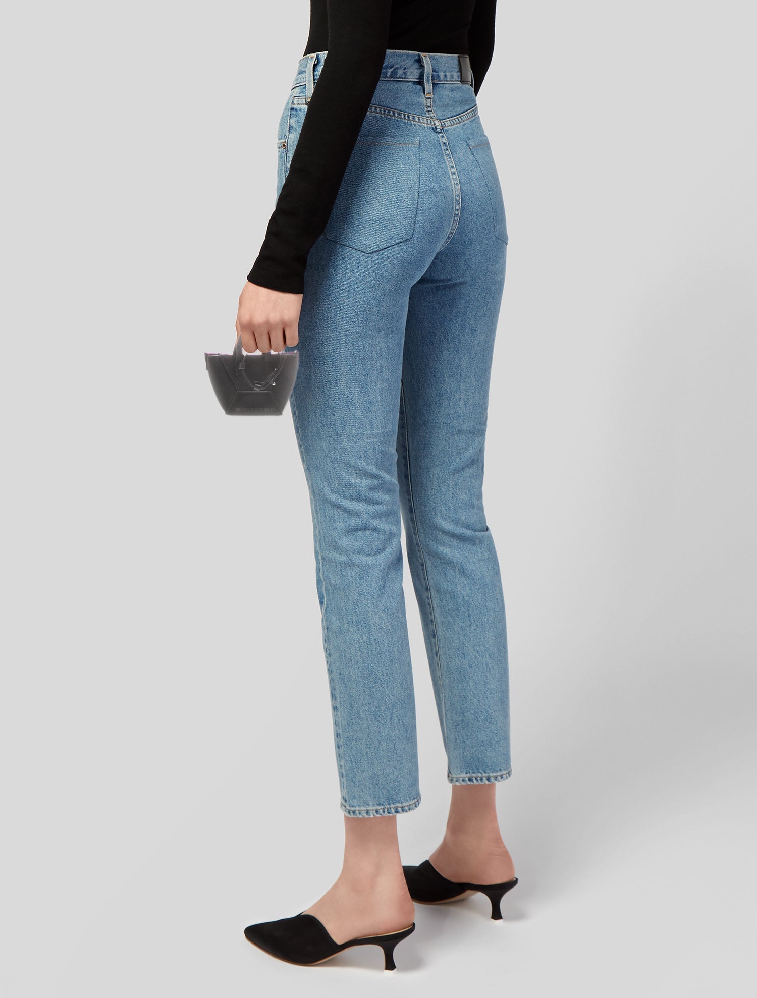 Brunello Cucinelli Leather Bucket Bag