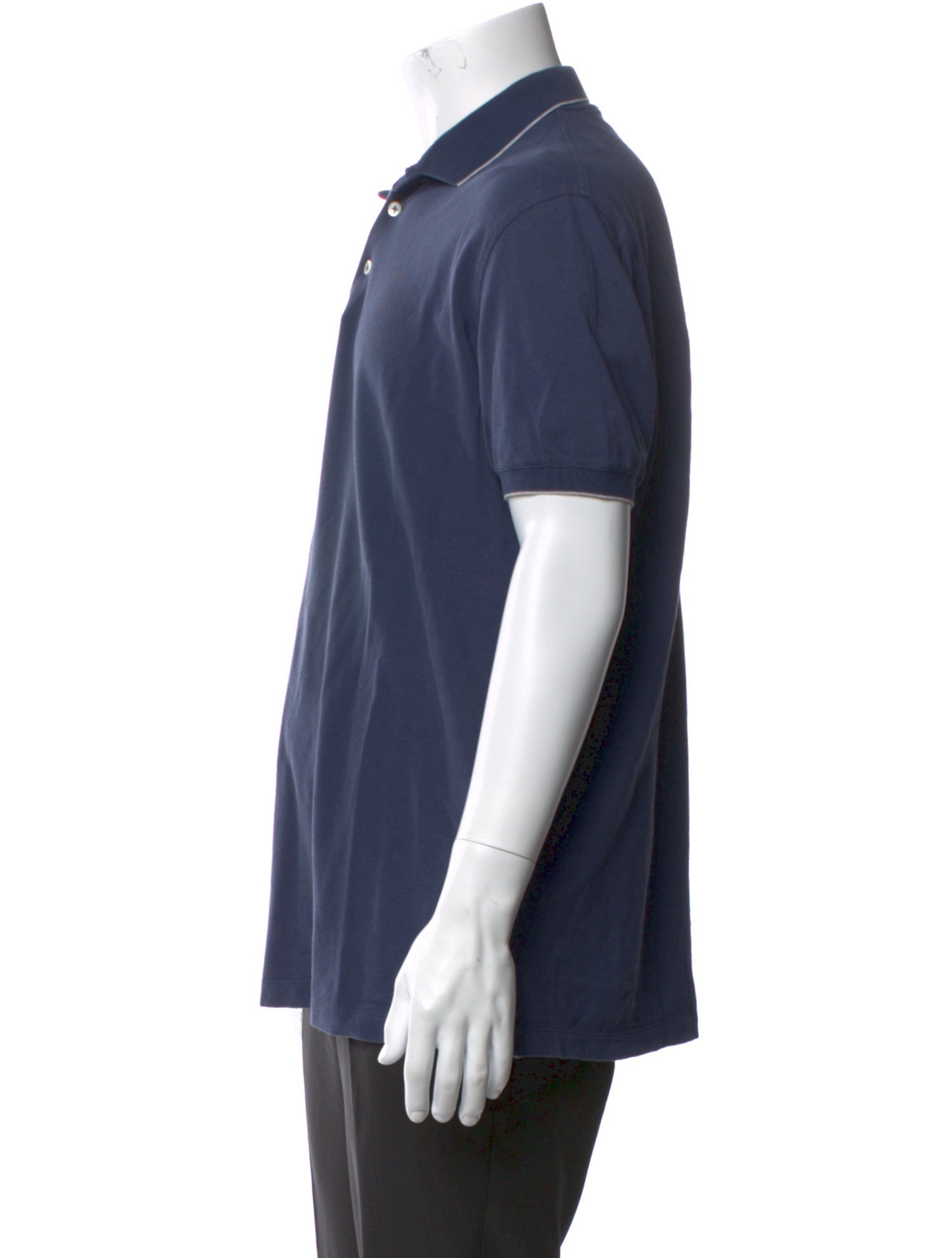 Brunello Cucinelli Crew Neck Short Sleeve Polo Shirt