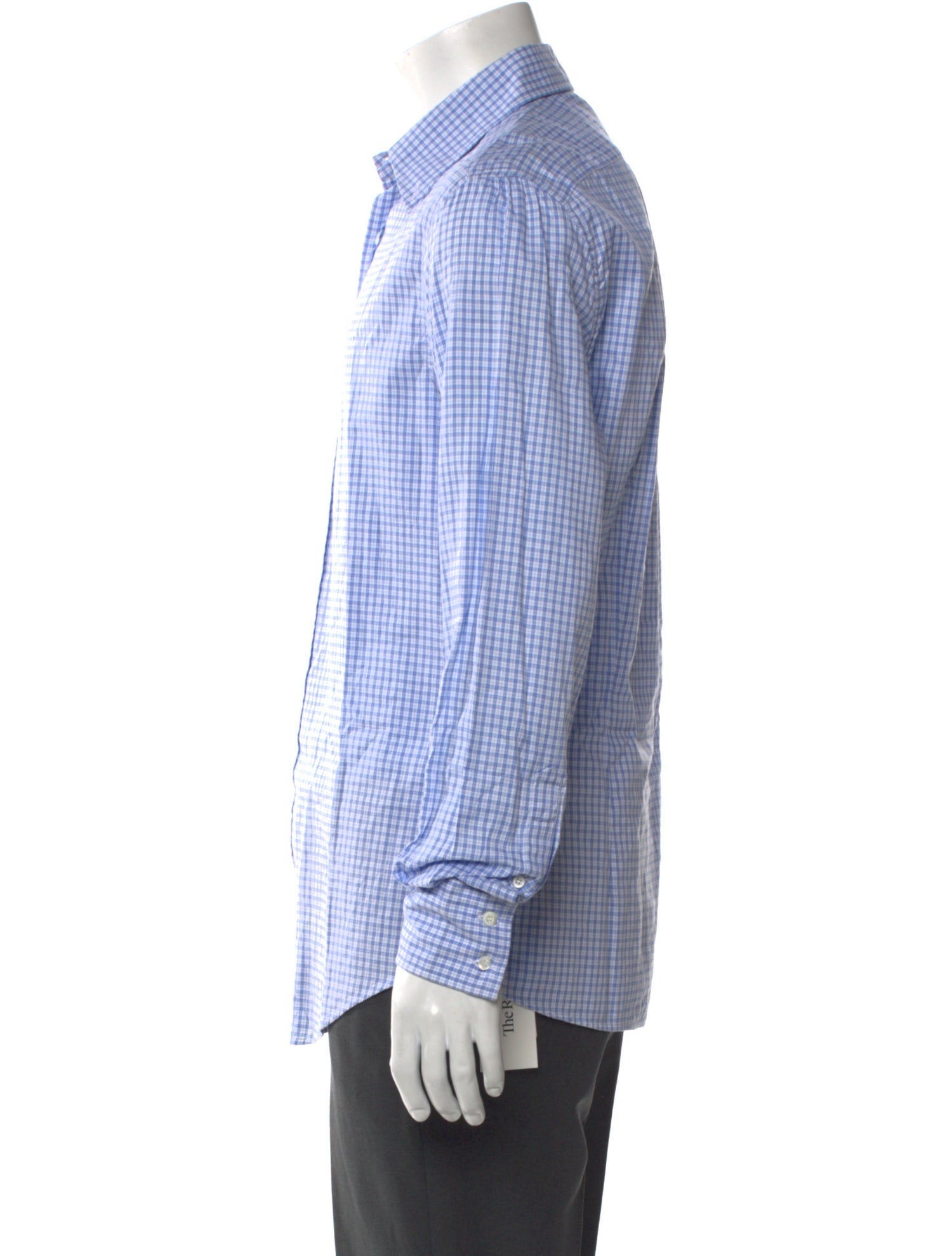 Brunello Cucinelli Plaid Print Long Sleeve Shirt