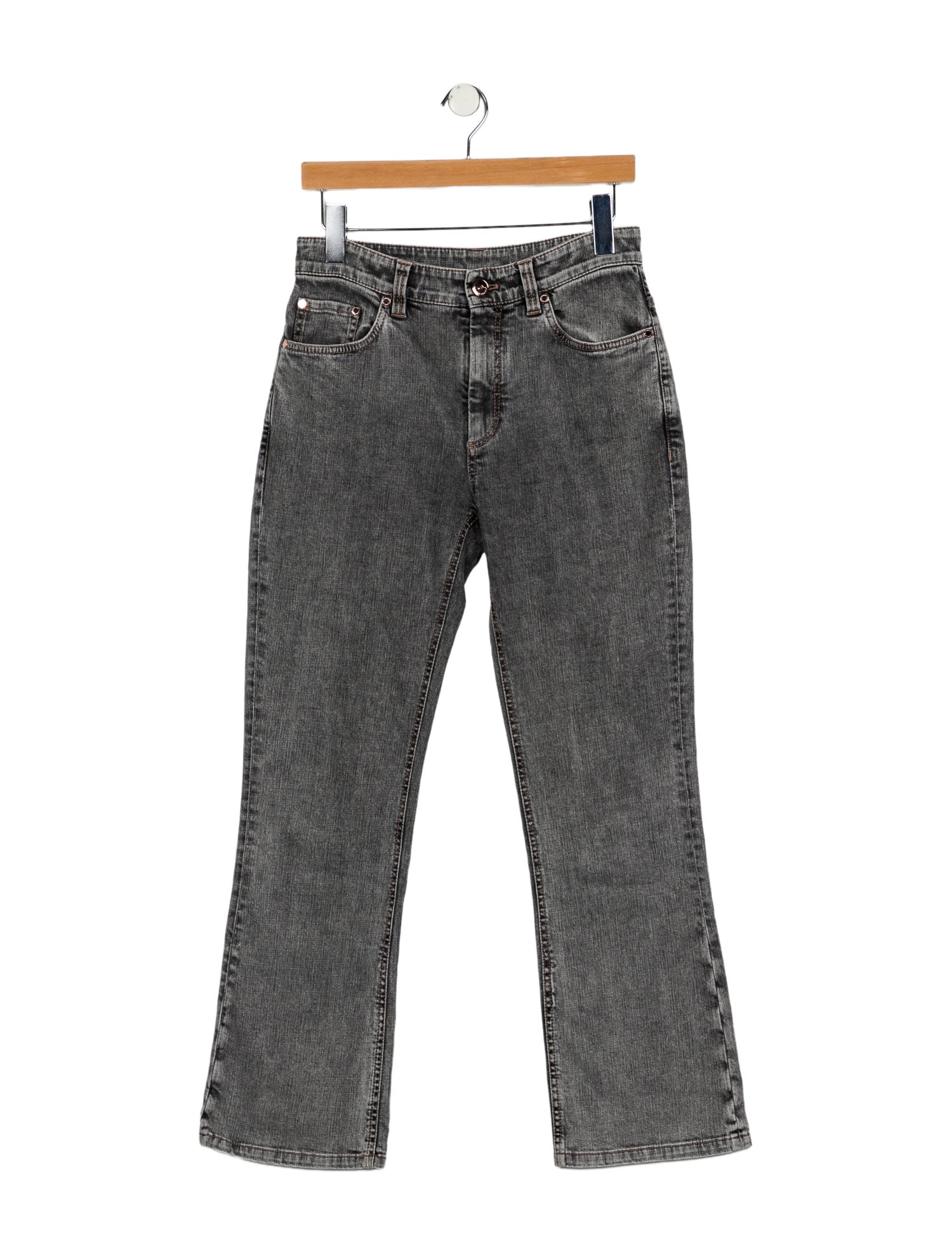 Brunello Cucinelli High-Rise Wide Leg Jeans