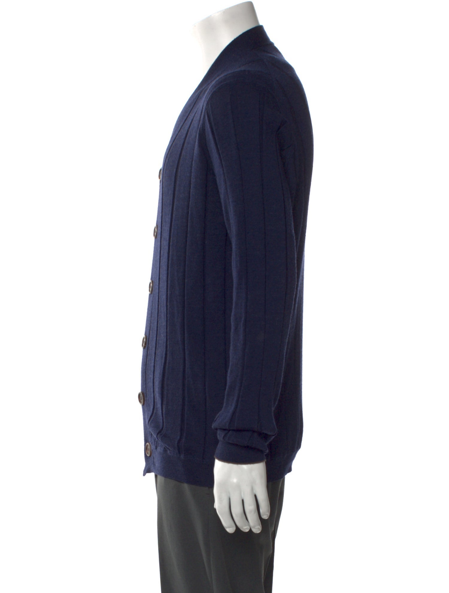 Brunello Cucinelli Wool V-Neck Cardigan