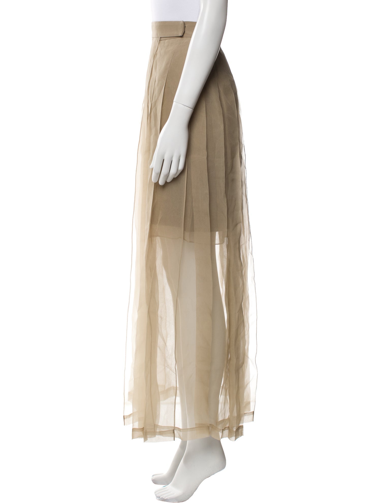 Brunello Cucinelli Silk Long Skirt w/ Tags