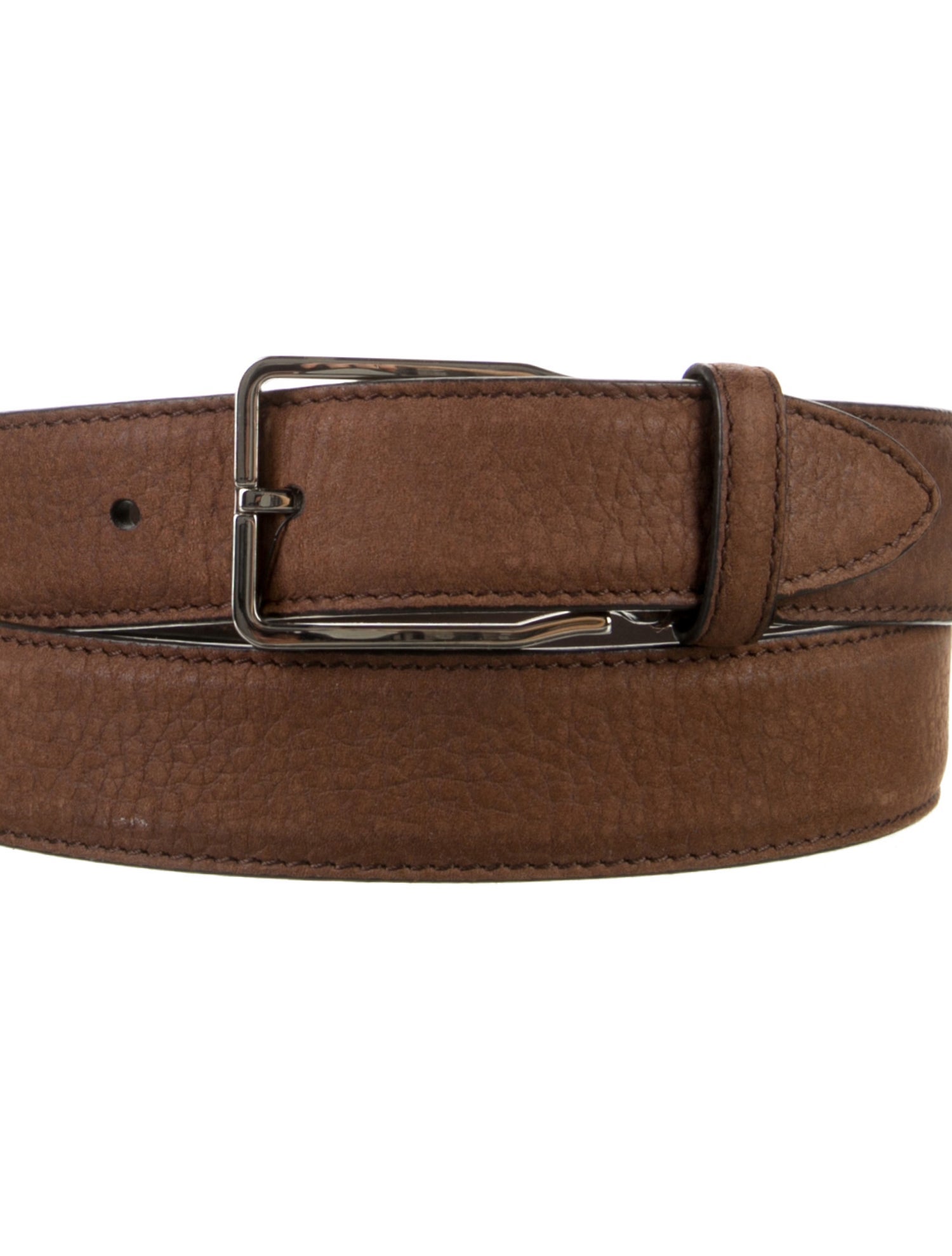 Brunello Cucinelli Skinny Suede Belt