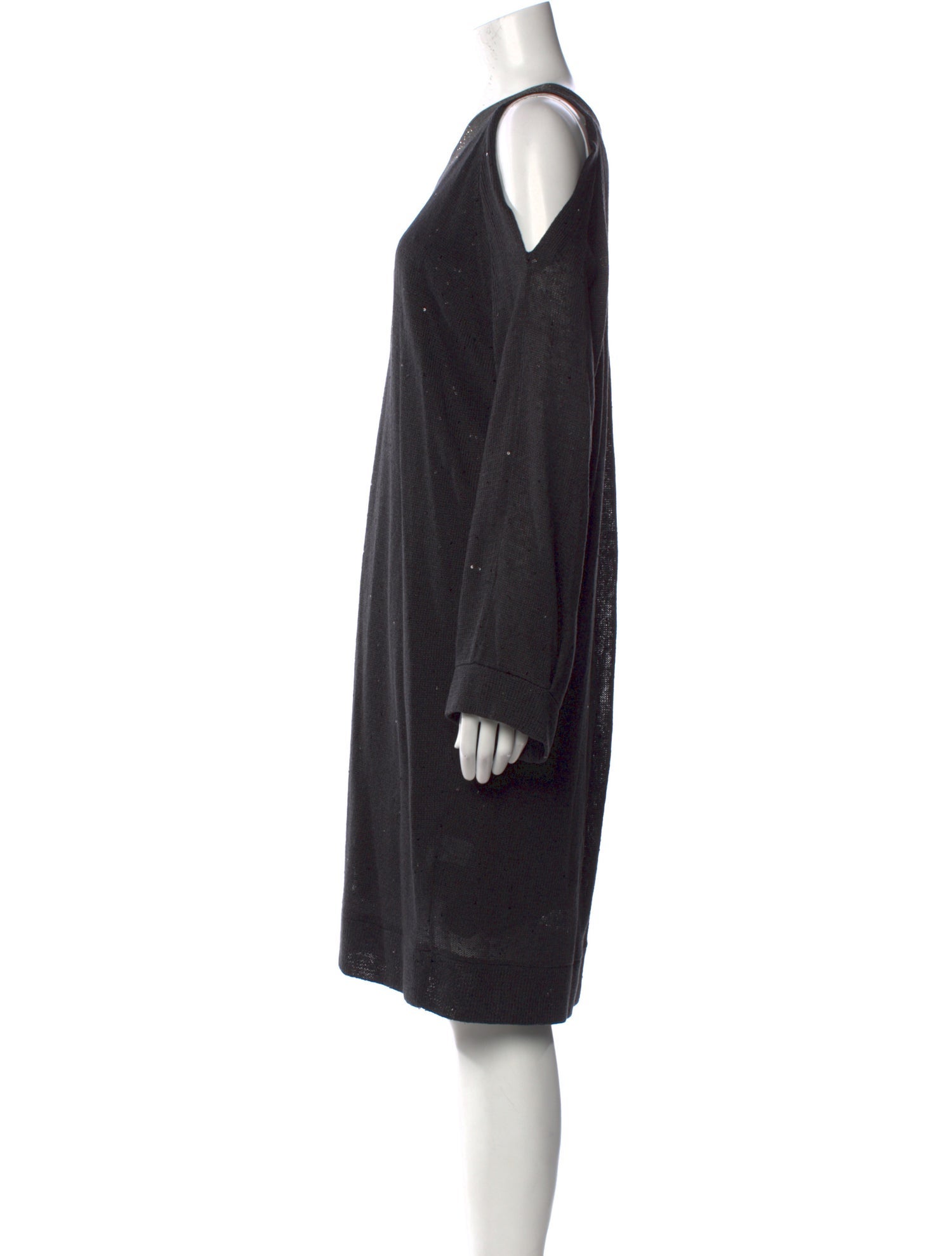 Brunello Cucinelli Linen Knee-Length Dress