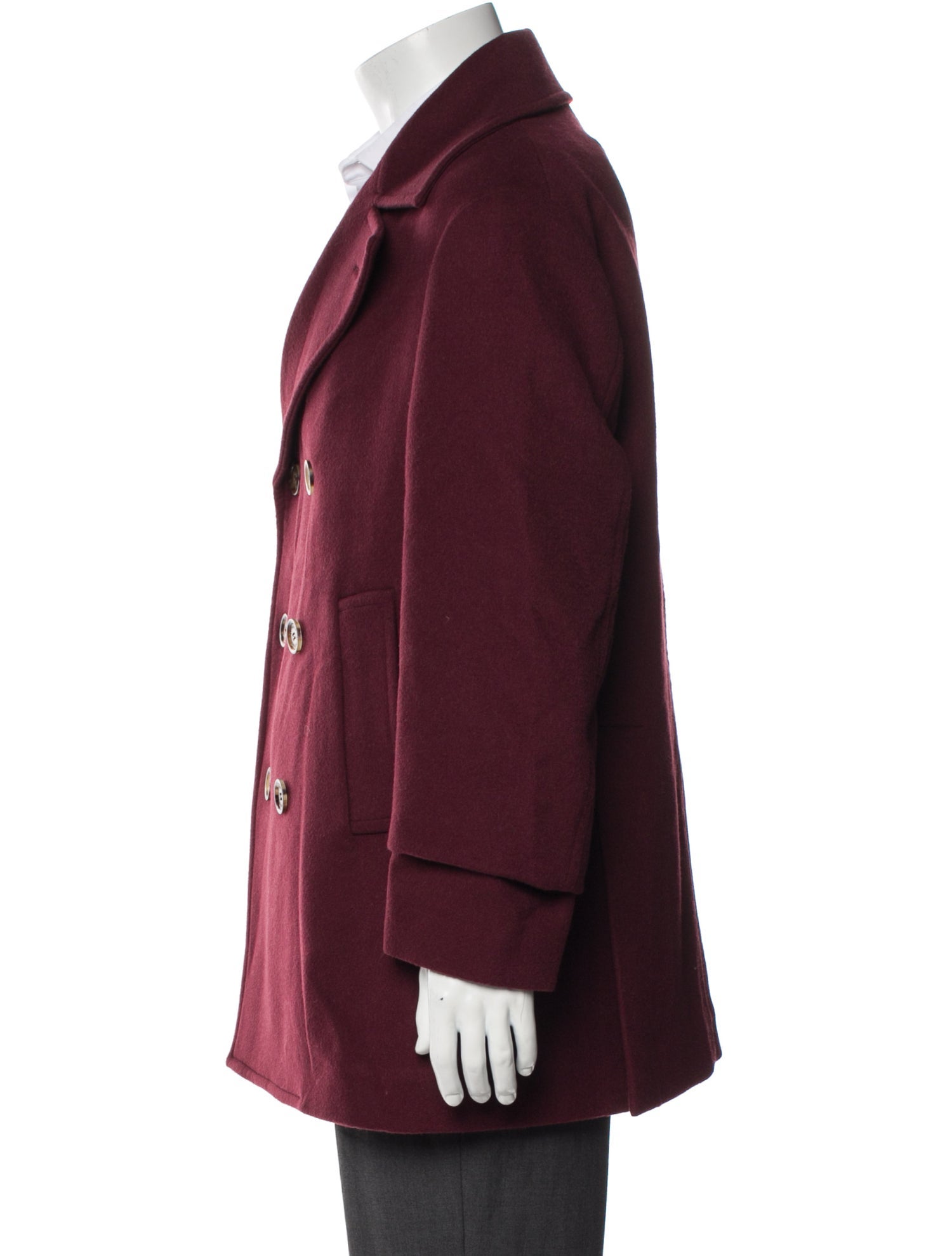 Brunello Cucinelli Wool Peacoat