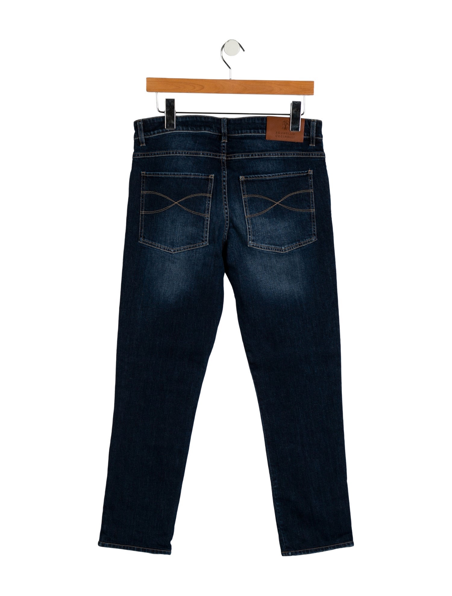 Brunello Cucinelli Monili Slim Fit Jeans