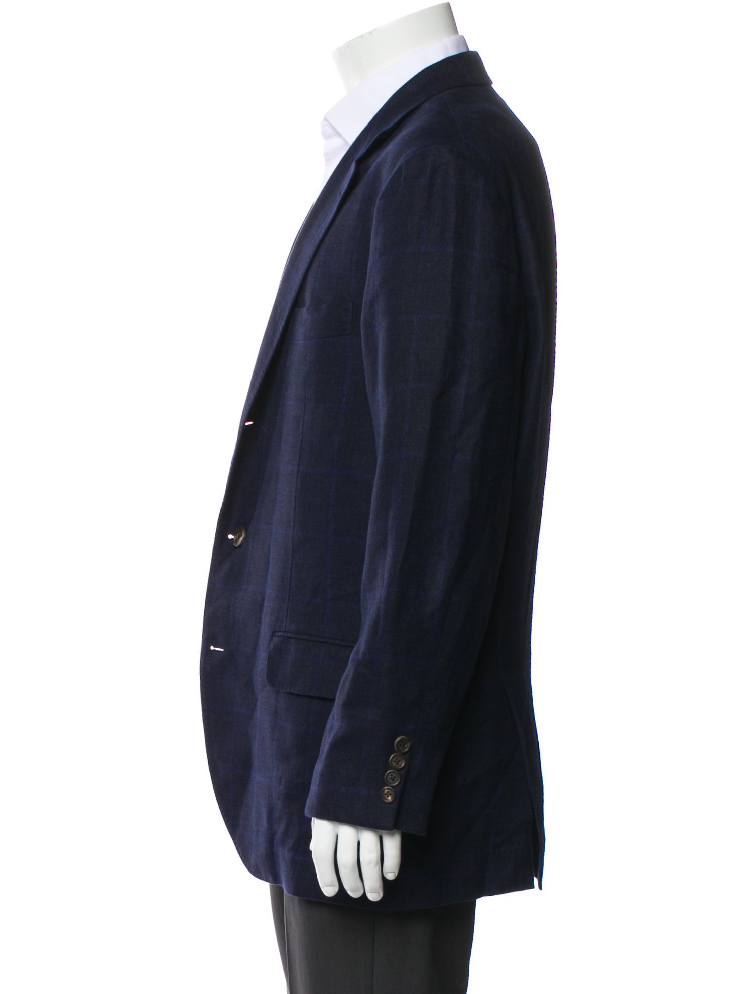 Brunello Cucinelli linen patterned blazer