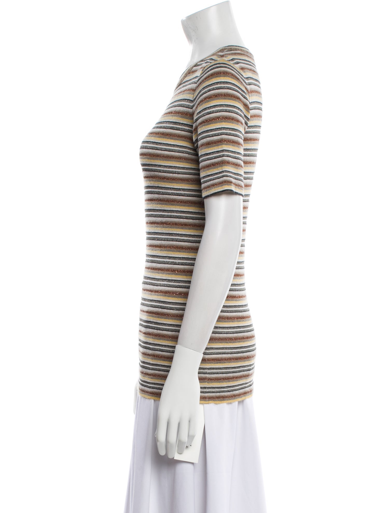 Brunello Cucinelli Cashmere Striped Sweater