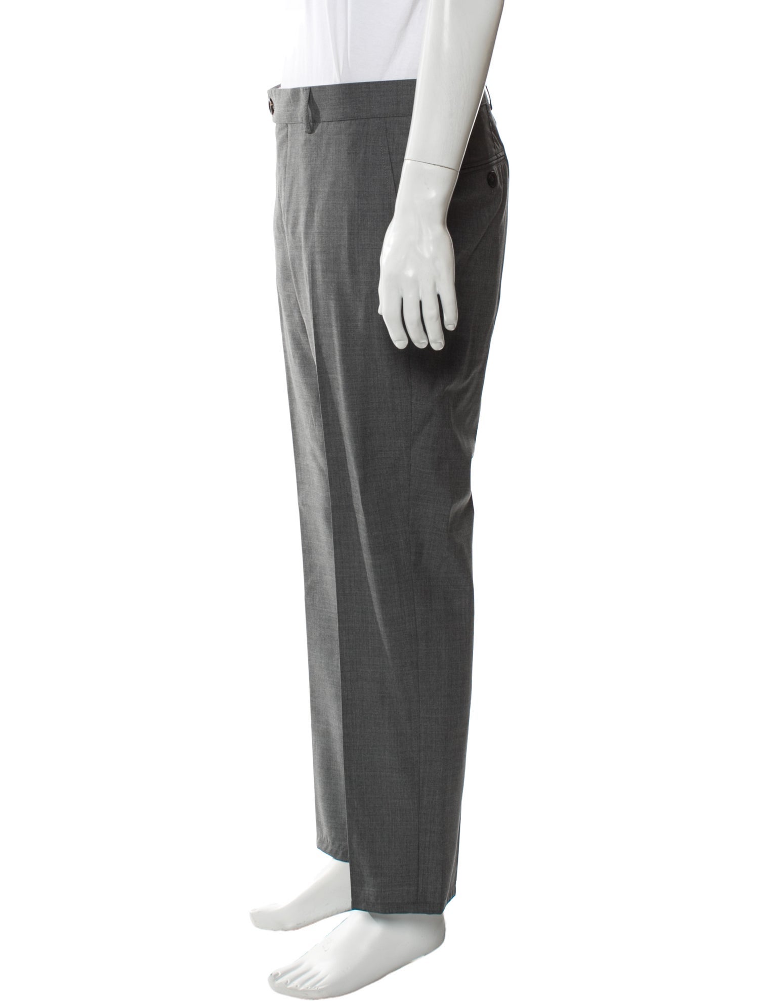Brunello Cucinelli Virgin Wool Dress Pants