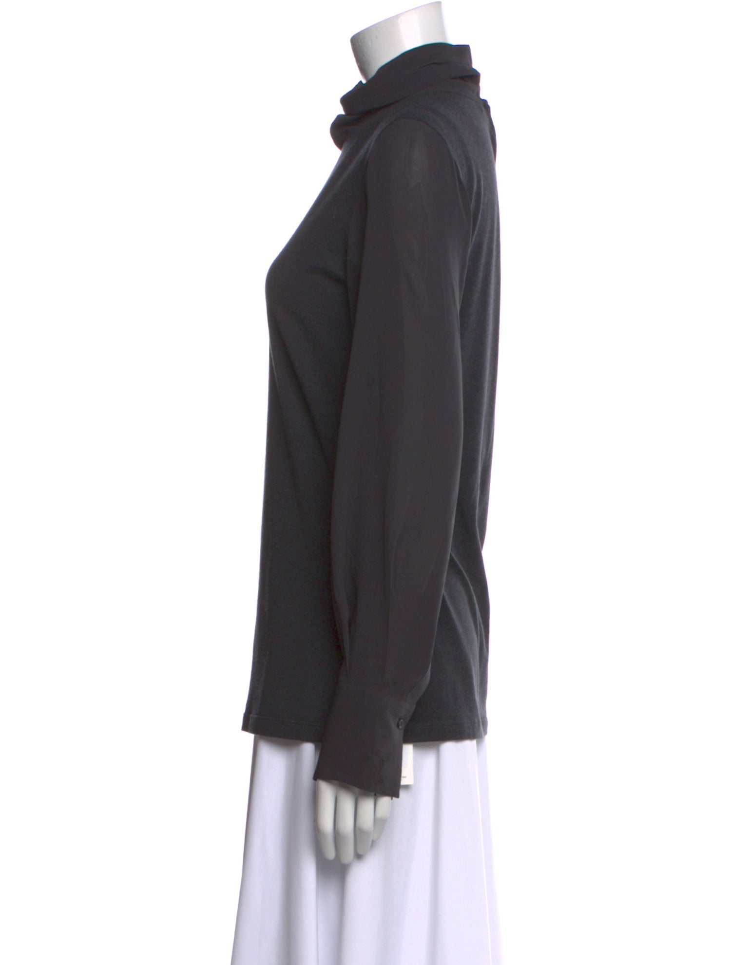 Brunello Cucinelli Turtleneck Long Sleeve Top