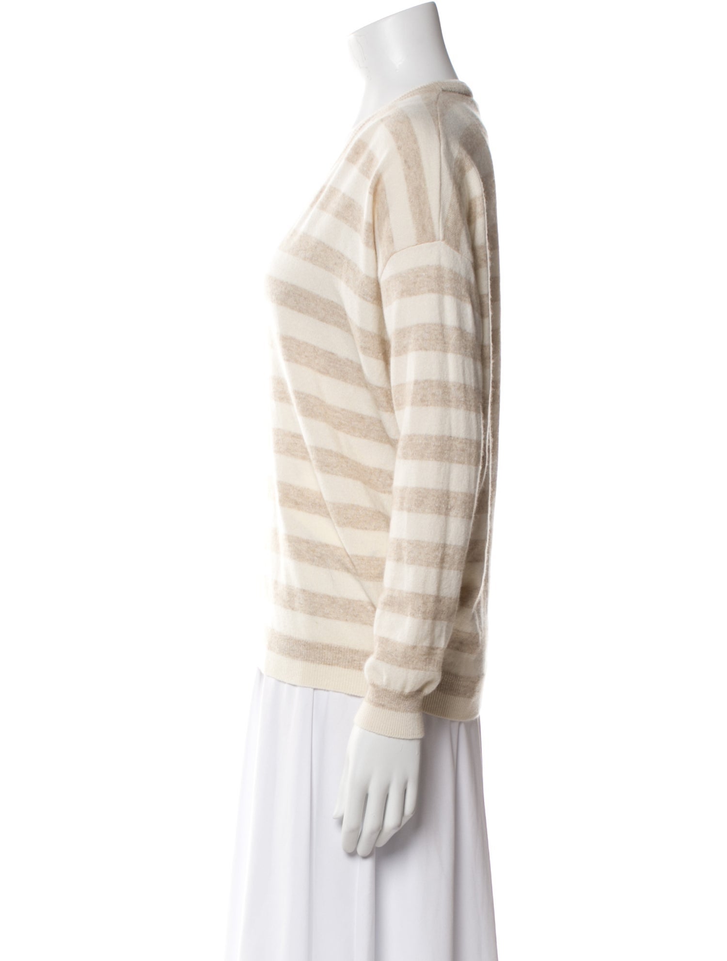 Brunello Cucinelli Cashmere Striped Sweater