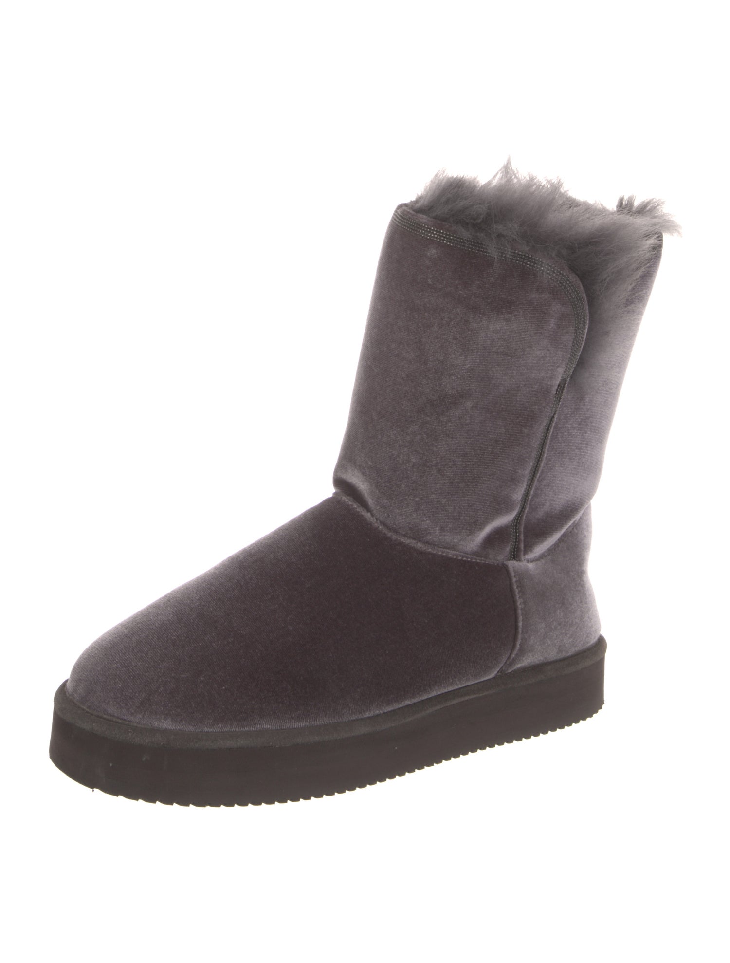 Brunello Cucinelli Velvet Boots
