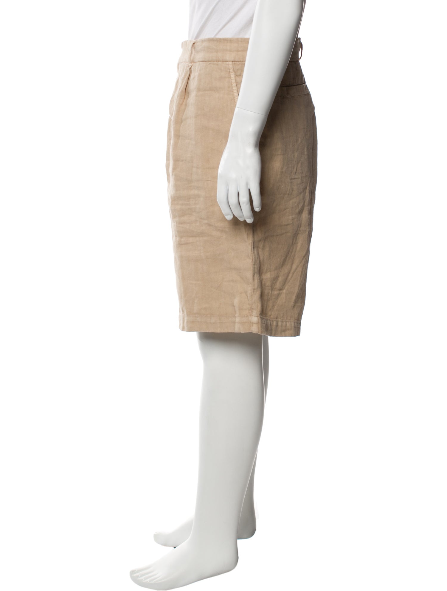 Brunello Cucinelli Linen Cargo Shorts