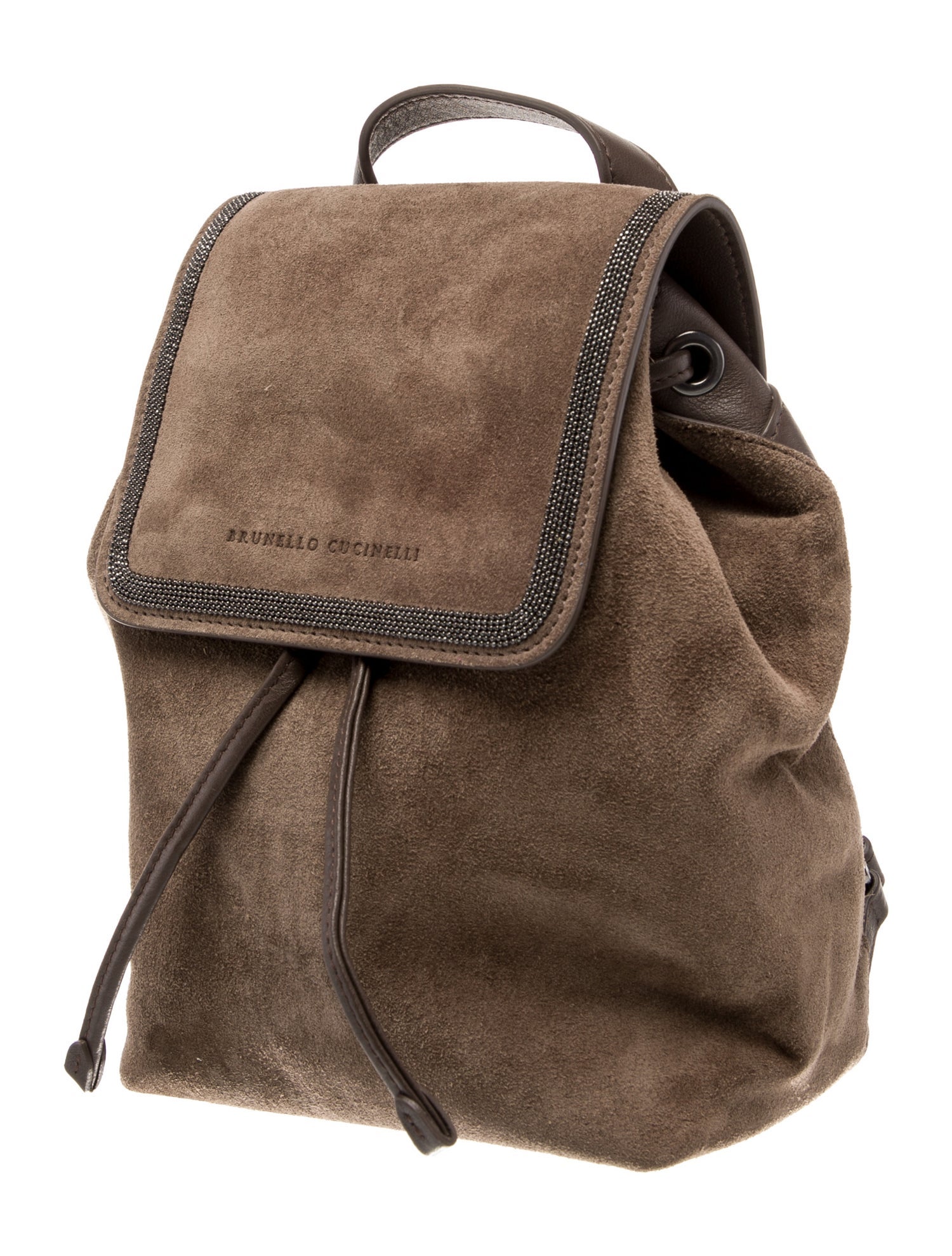 Brunello Cucinelli Suede Backpack