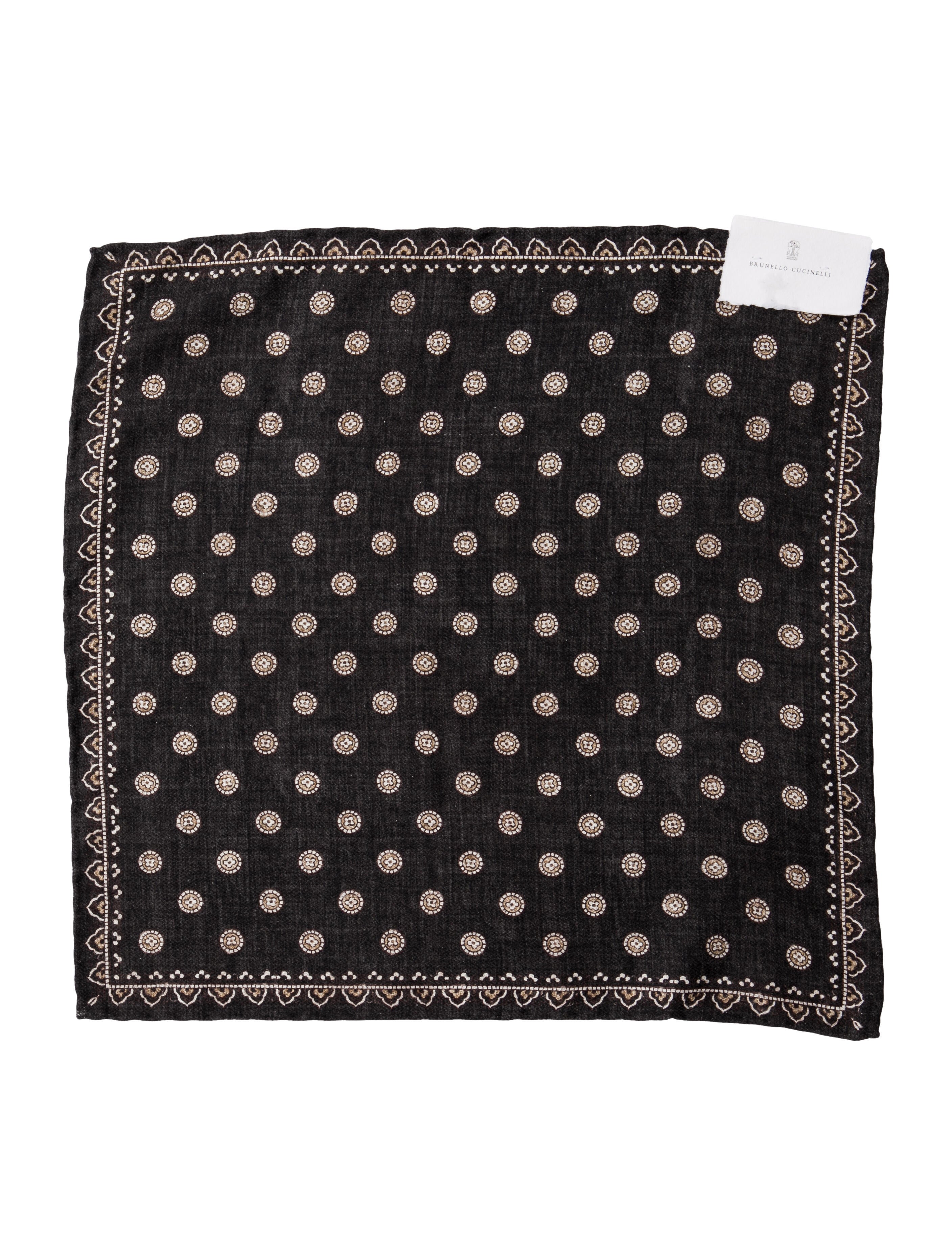 Brunello Cucinelli Silk Printed Bandana