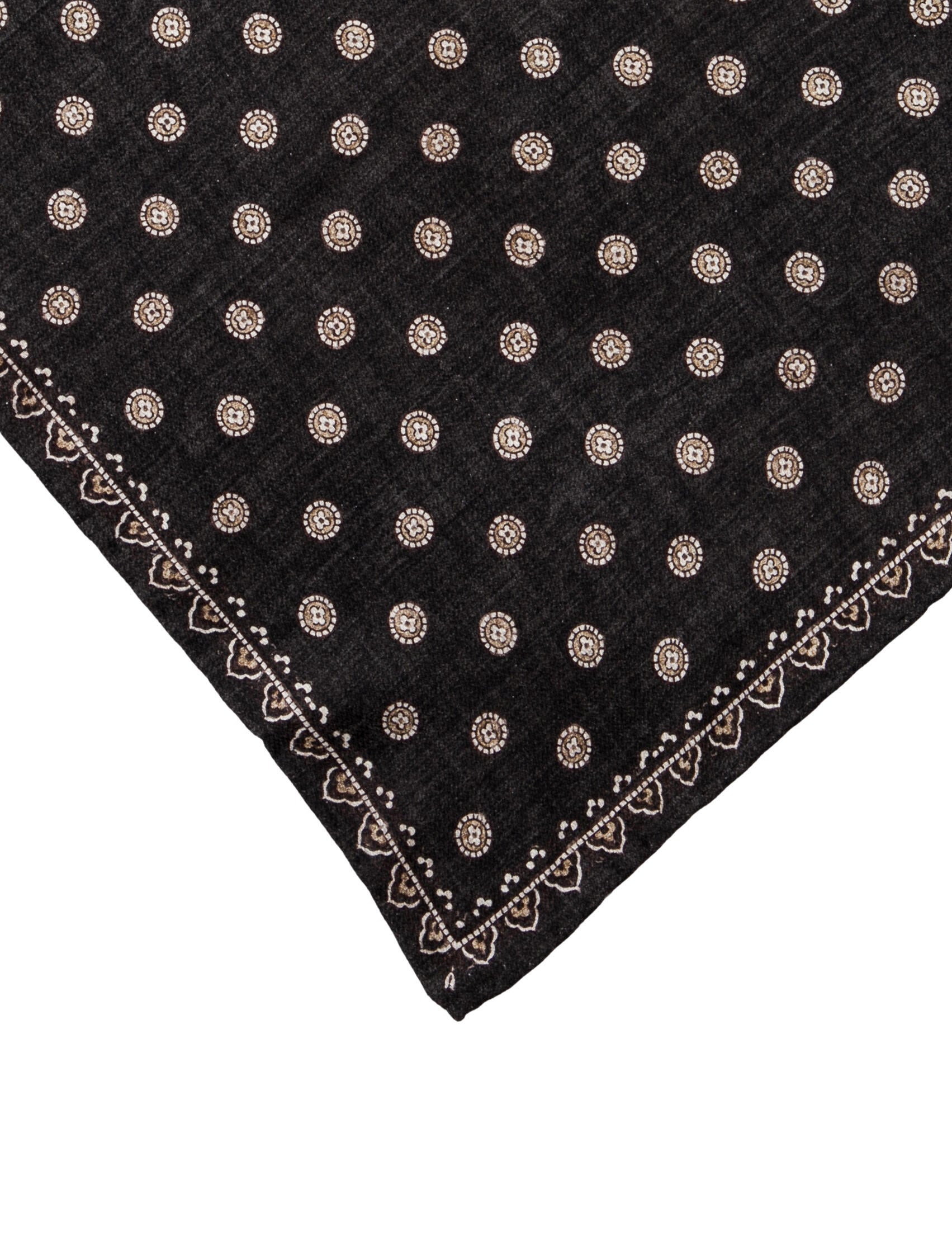 Brunello Cucinelli Silk Printed Bandana