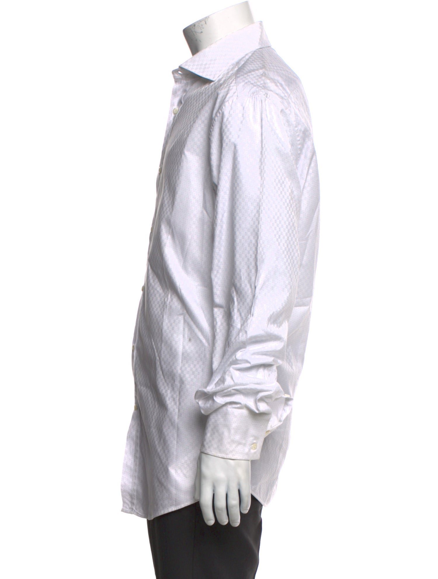 Brunello Cucinelli Striped Long Sleeve Shirt