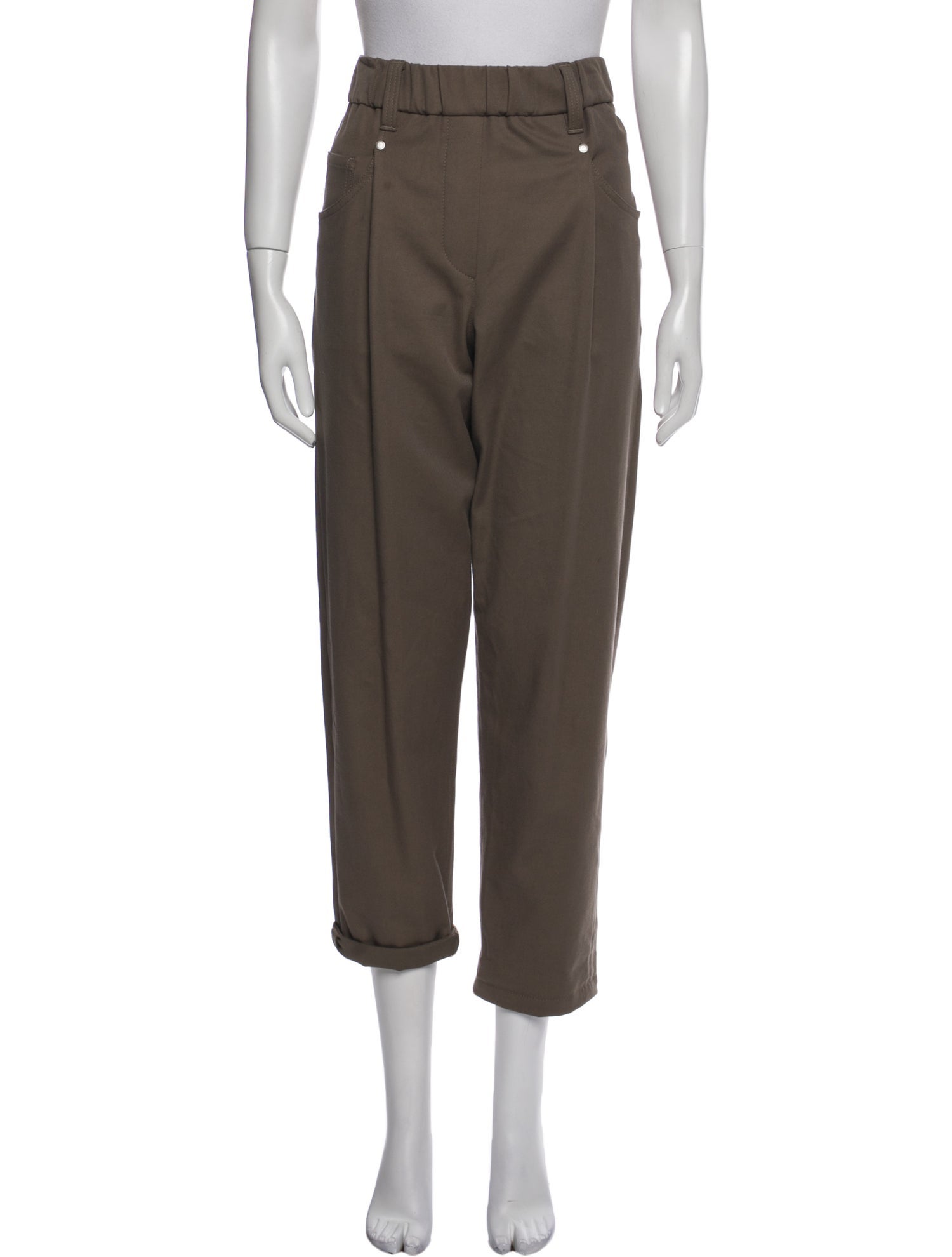 Brunello Cucinelli Straight Leg Pants