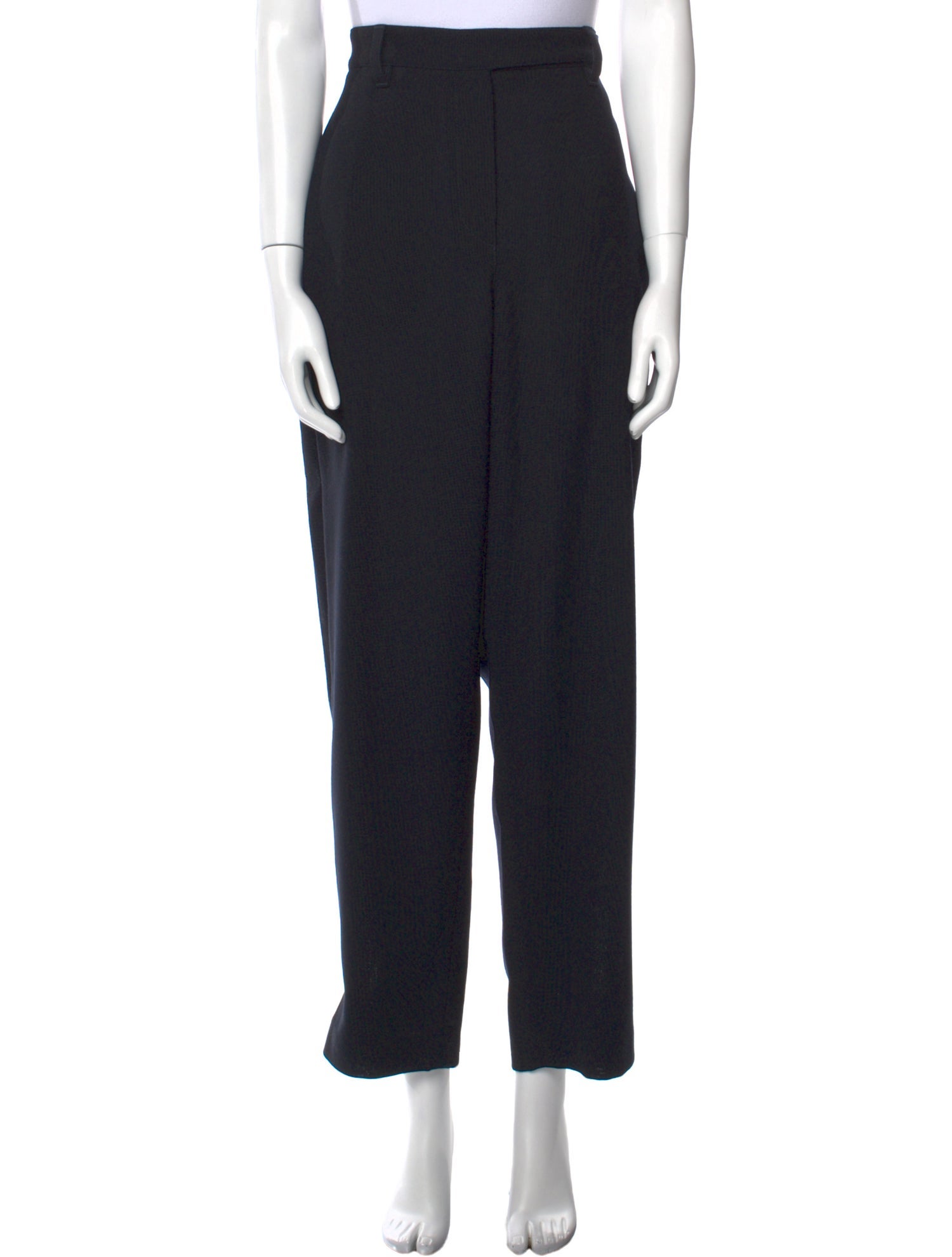 Brunello Cucinelli Virgin Wool Straight Leg Pants