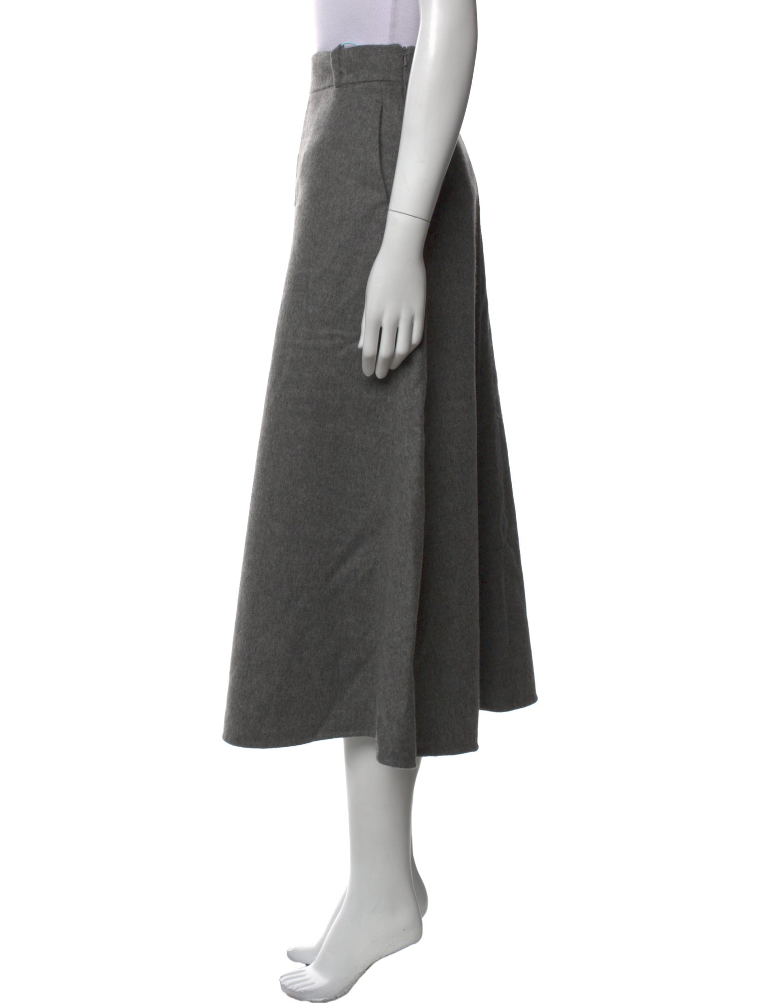 Brunello Cucinelli Virgin Wool Midi Length Skirt w/ Tags