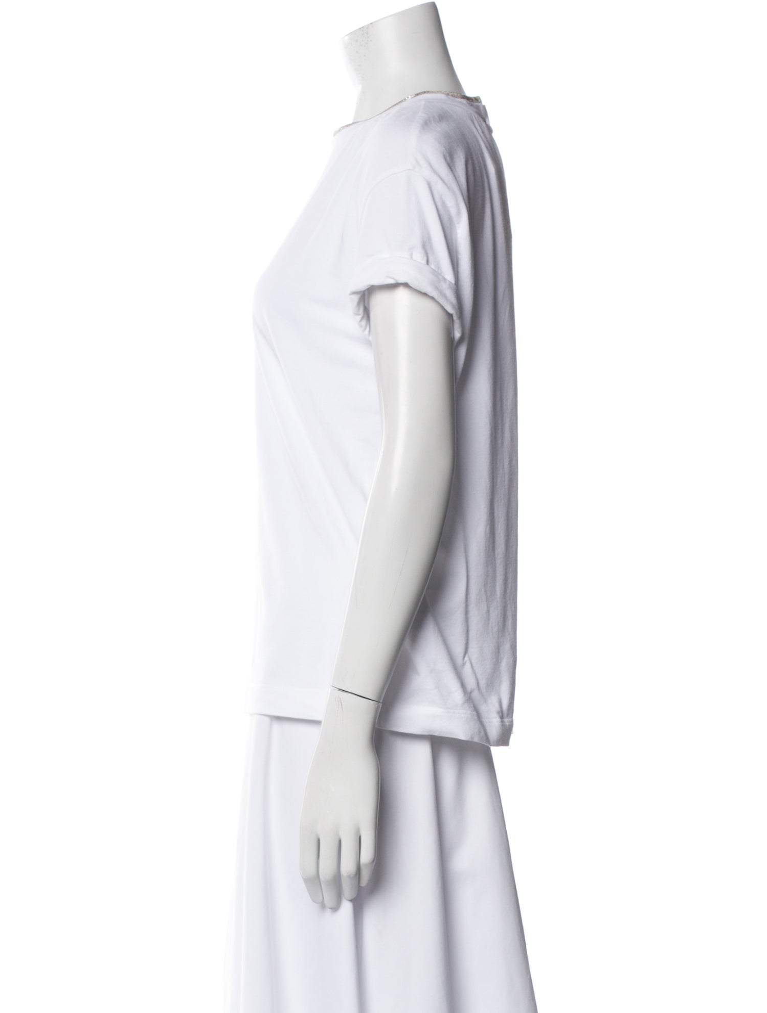 Brunello Cucinelli Crew Neck Short Sleeve T-Shirt w/ Tags