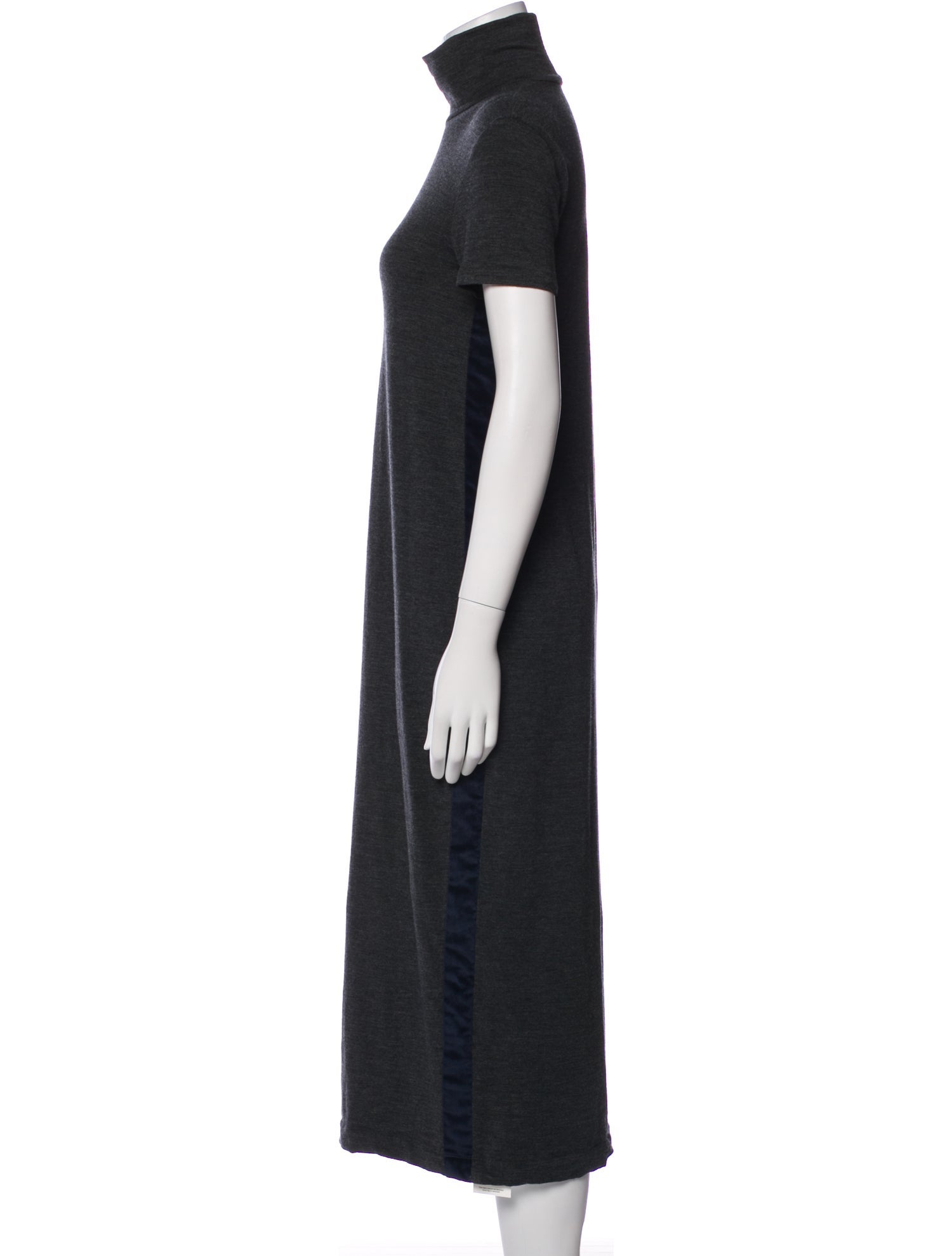 Brunello Cucinelli Turtleneck Long Dress