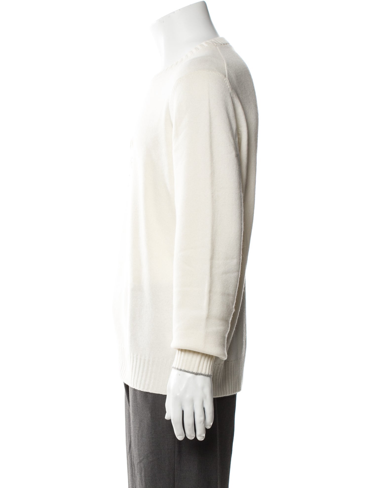 Brunello Cucinelli Cashmere Graphic Print Pullover