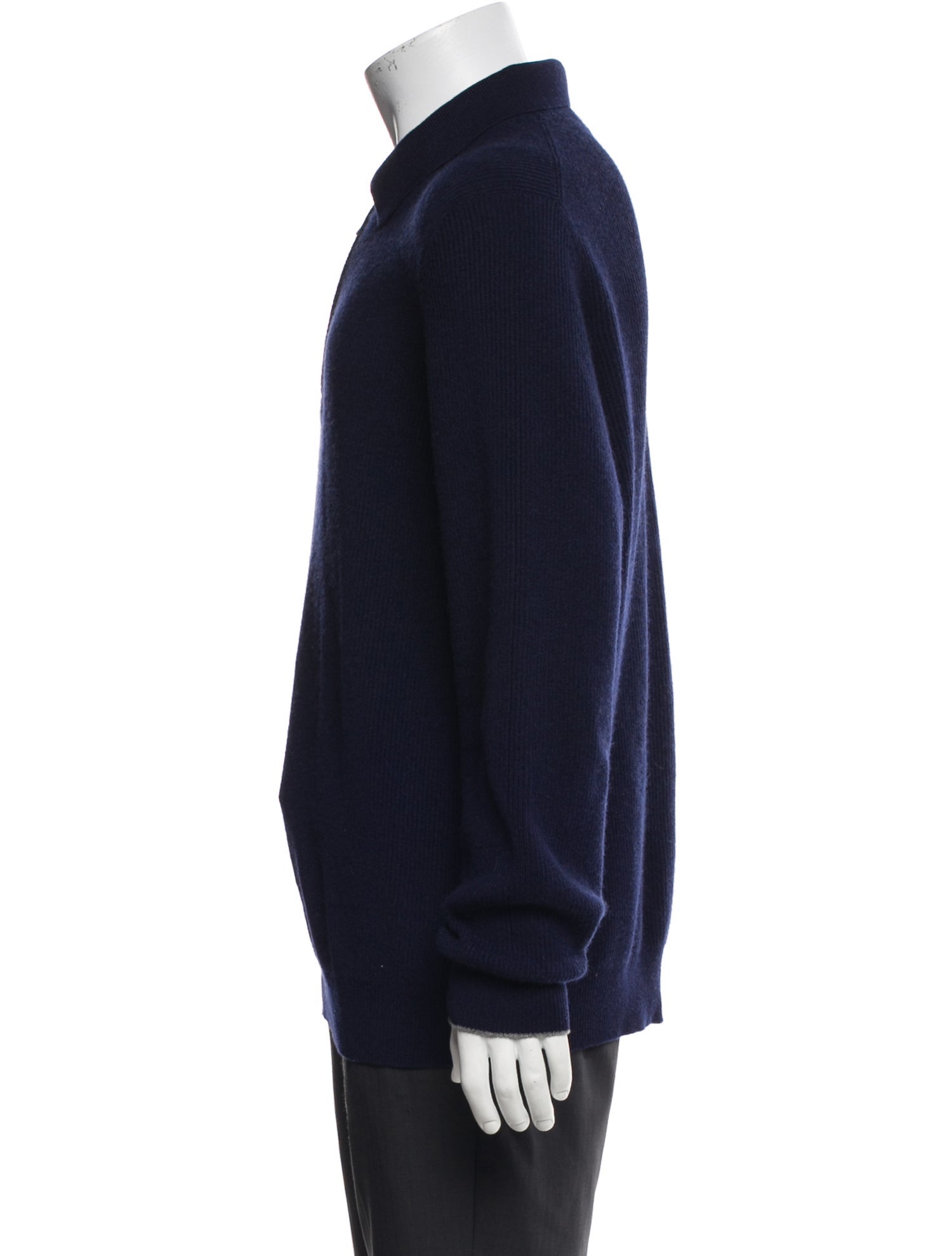 Brunello Cucinelli Cashmere Collar Polo Sweater