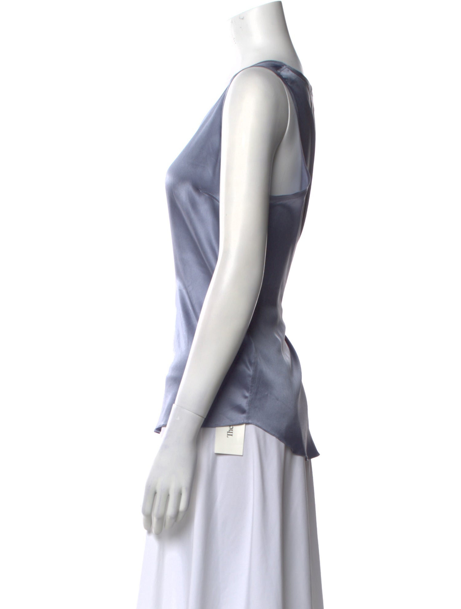 Brunello Cucinelli Scoop Neck Sleeveless Top