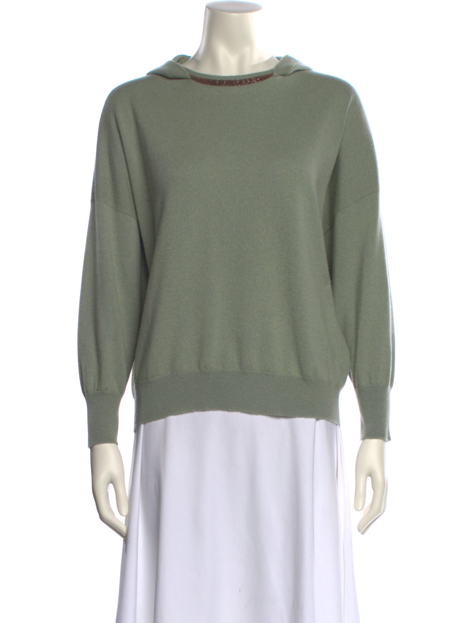 Brunello Cucinelli Cashmere Crew Neck Sweater