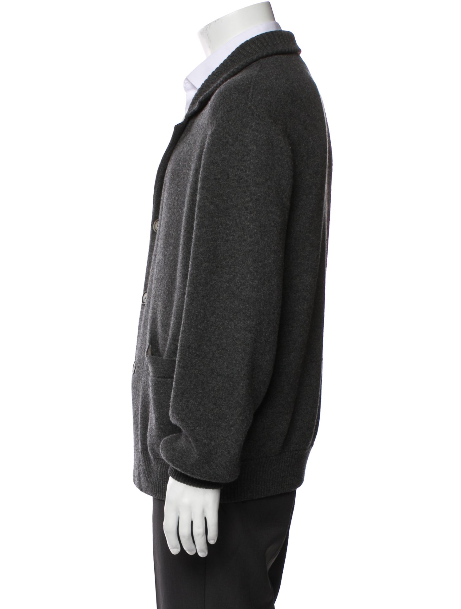 Brunello Cucinelli Virgin Wool V-Neck Cardigan