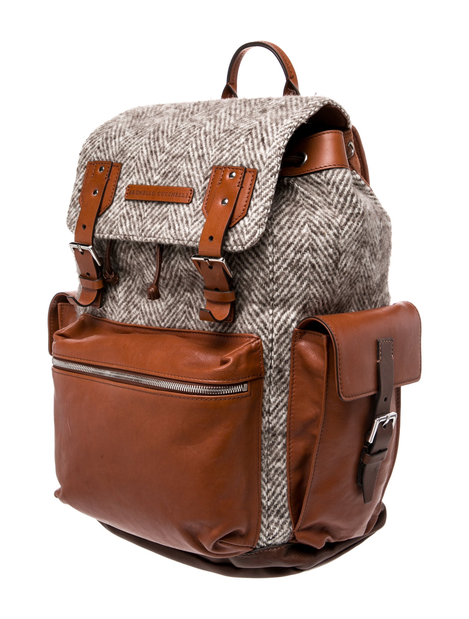 Brunello Cucinelli Leather Backpack
