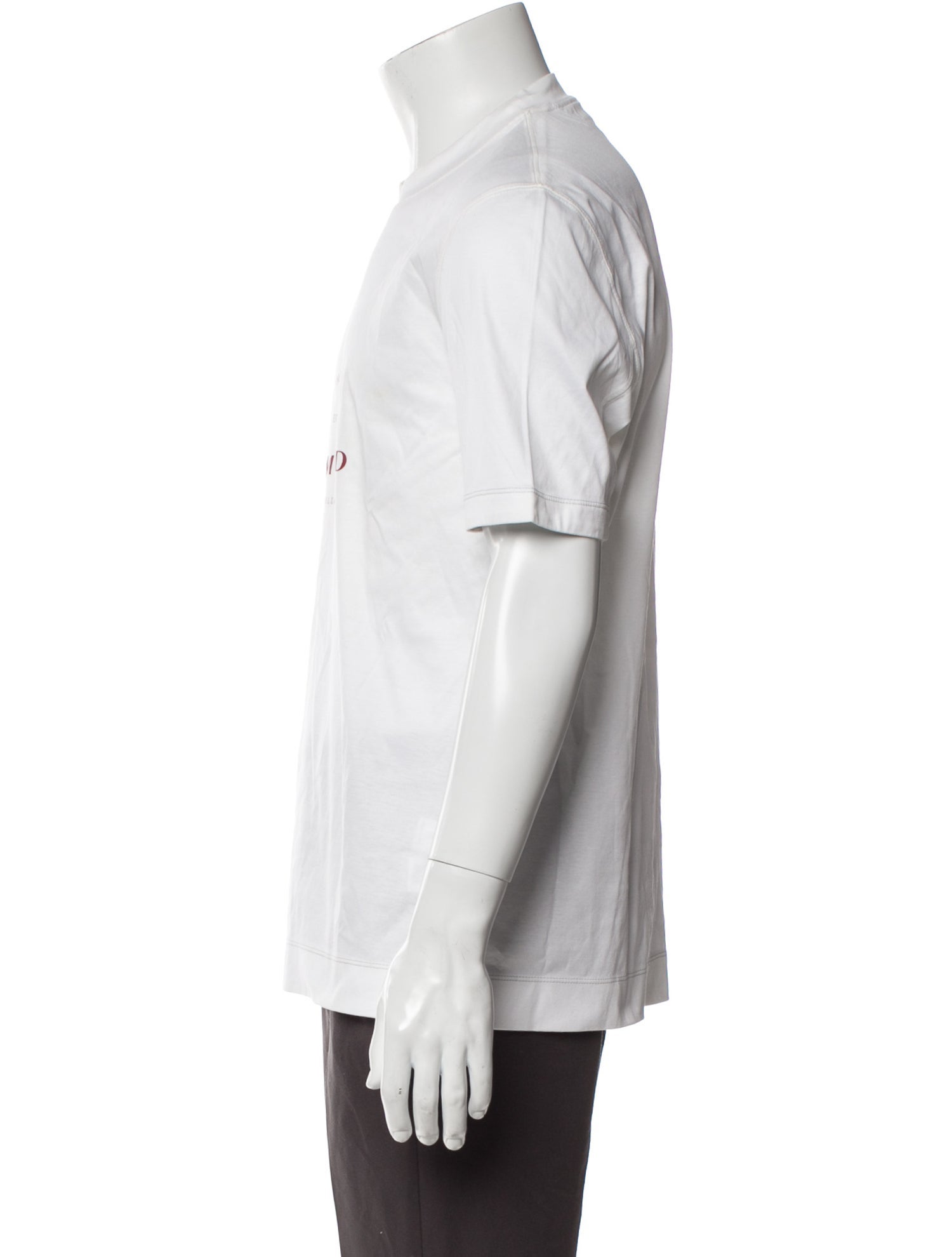 Brunello Cucinelli Graphic Print Short Sleeve Shirt