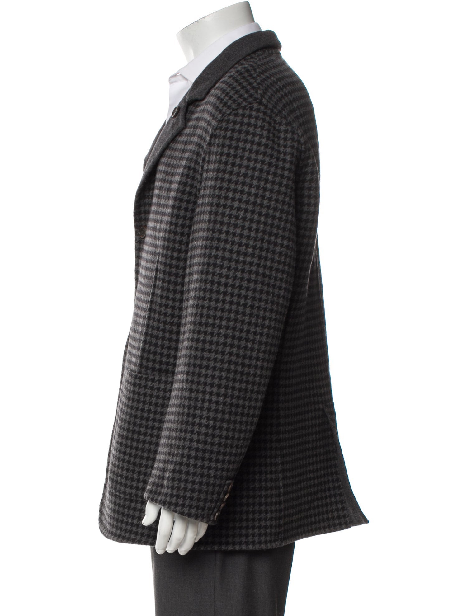 Brunello Cucinelli Houndstooth Print Blazer