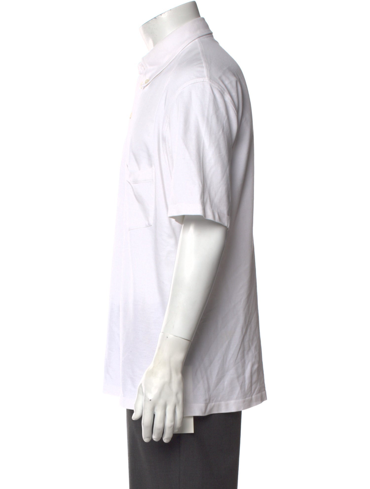 Brunello Cucinelli Collar Short Sleeve Polo Shirt