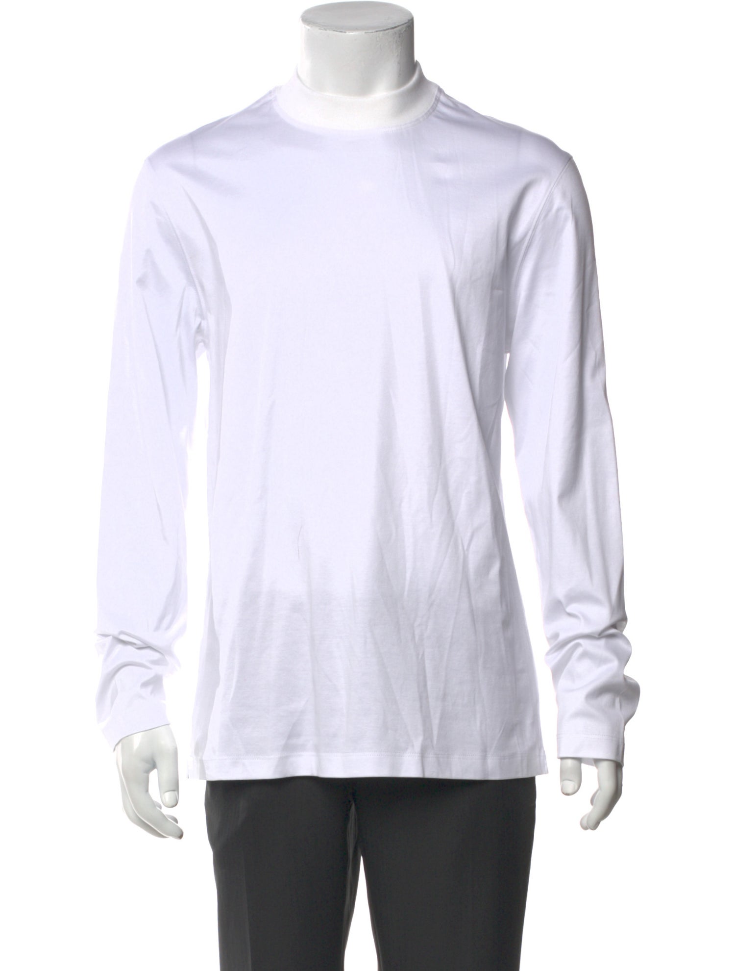 Brunello Cucinelli Crew Neck Long Sleeve T-Shirt