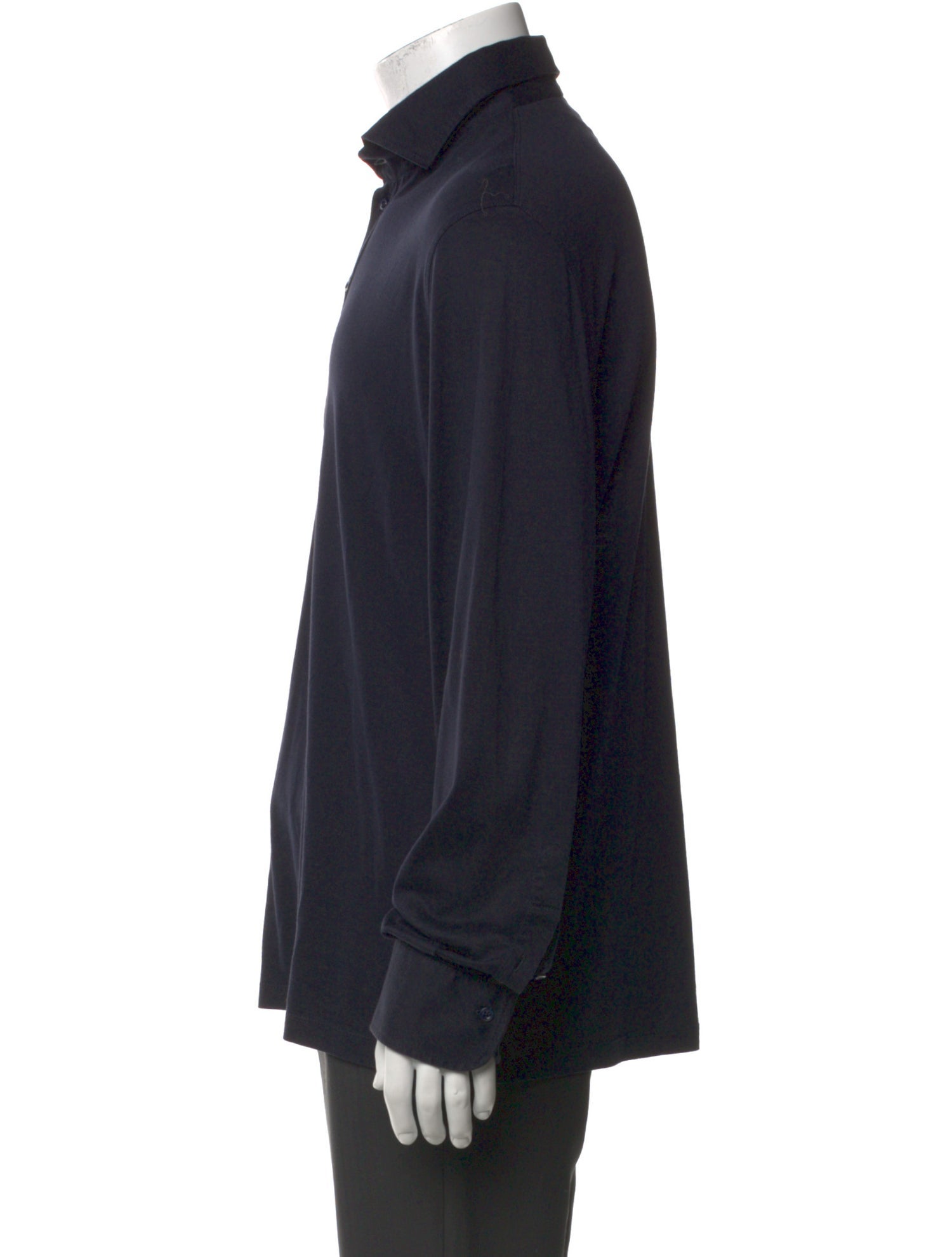 Brunello Cucinelli Silk Collar Polo Shirt