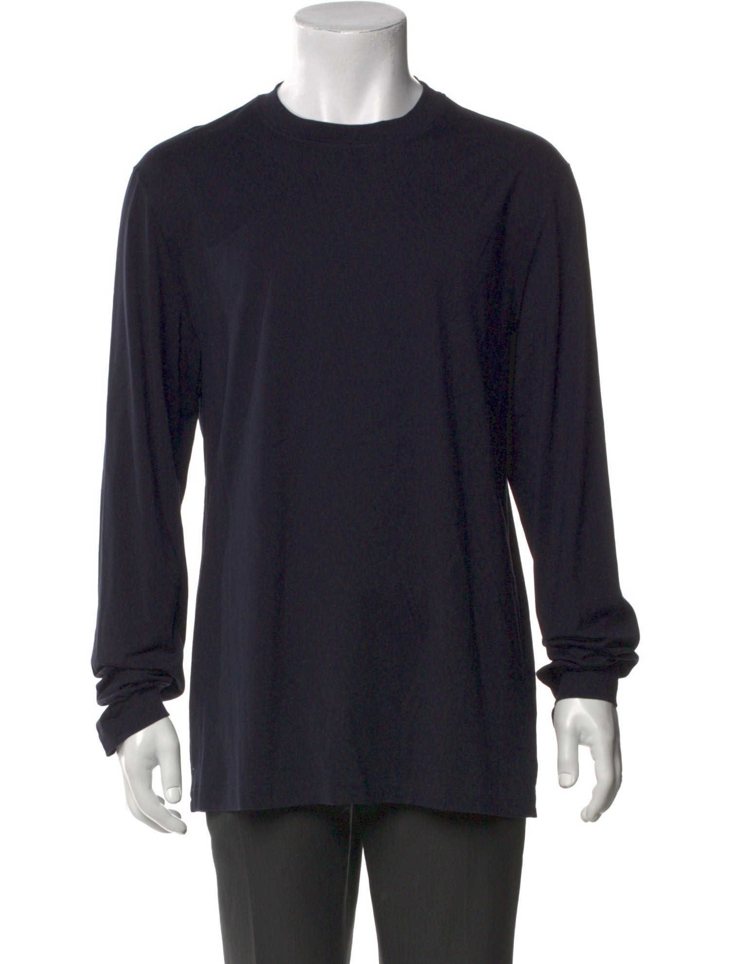 Brunello Cucinelli Crew Neck Long Sleeve T-Shirt
